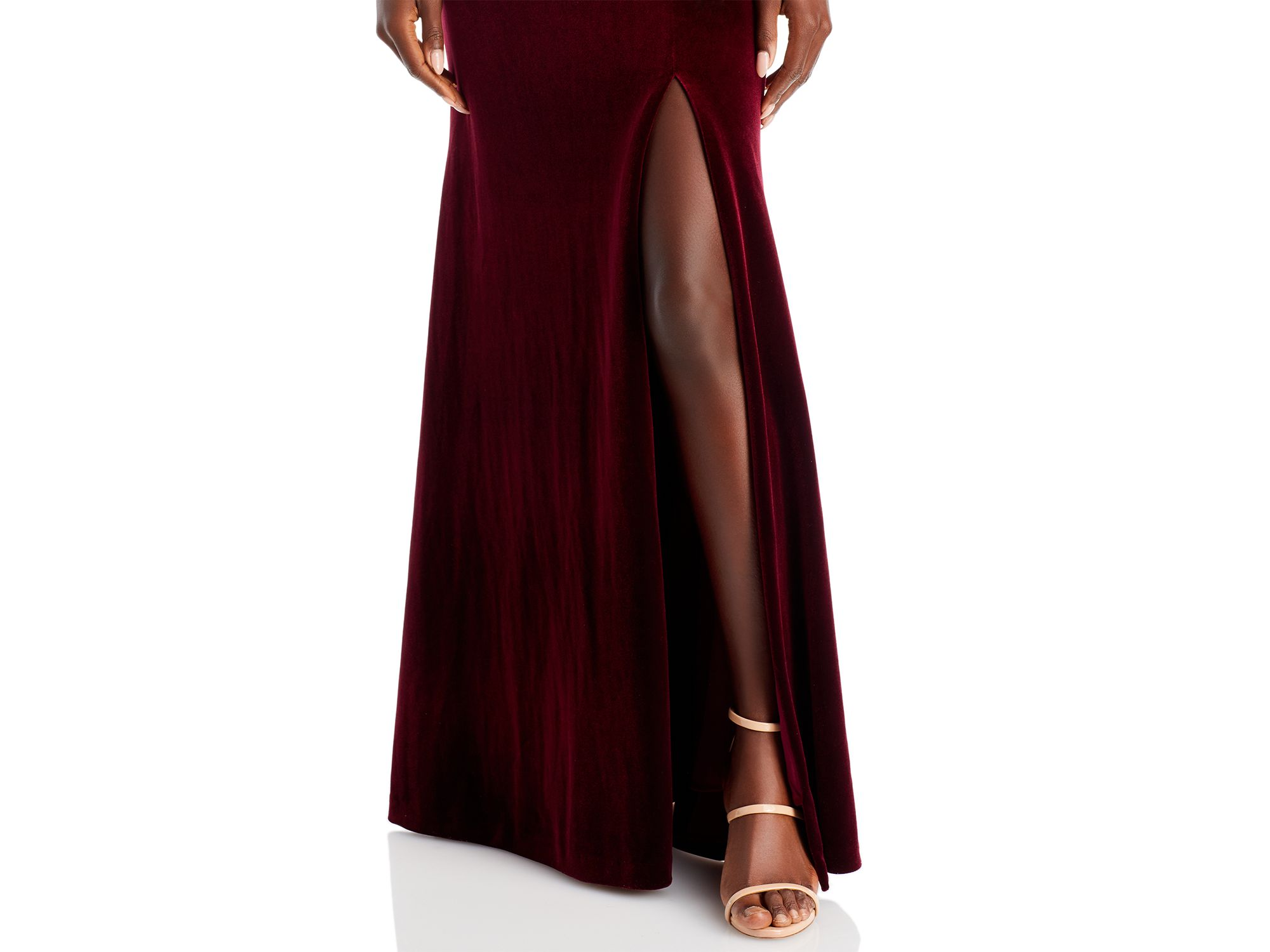 Strapless Velvet Gown - Exclusive — Image 3