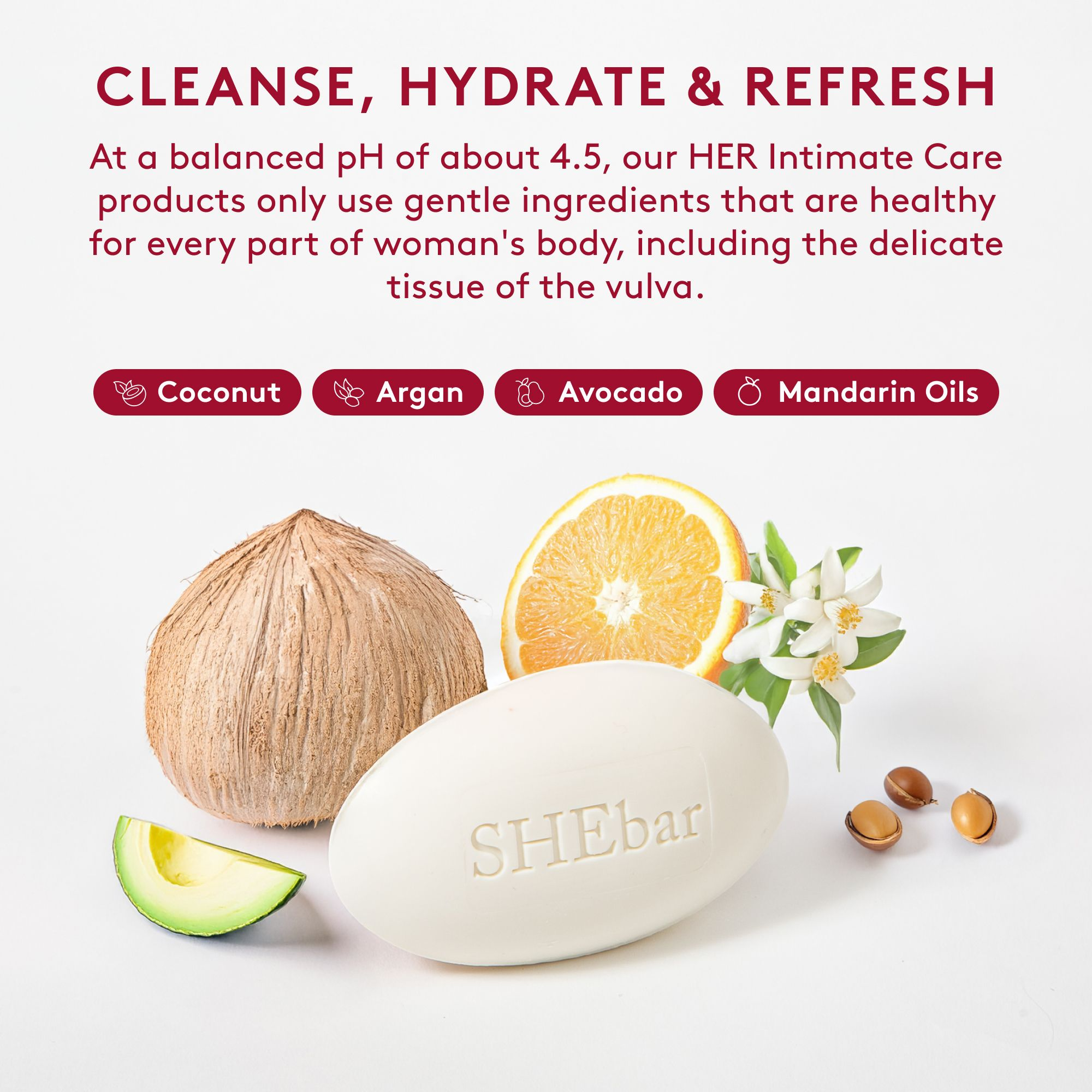 SHEbar Intimate Soap Bar, 3.2 oz — Image 3