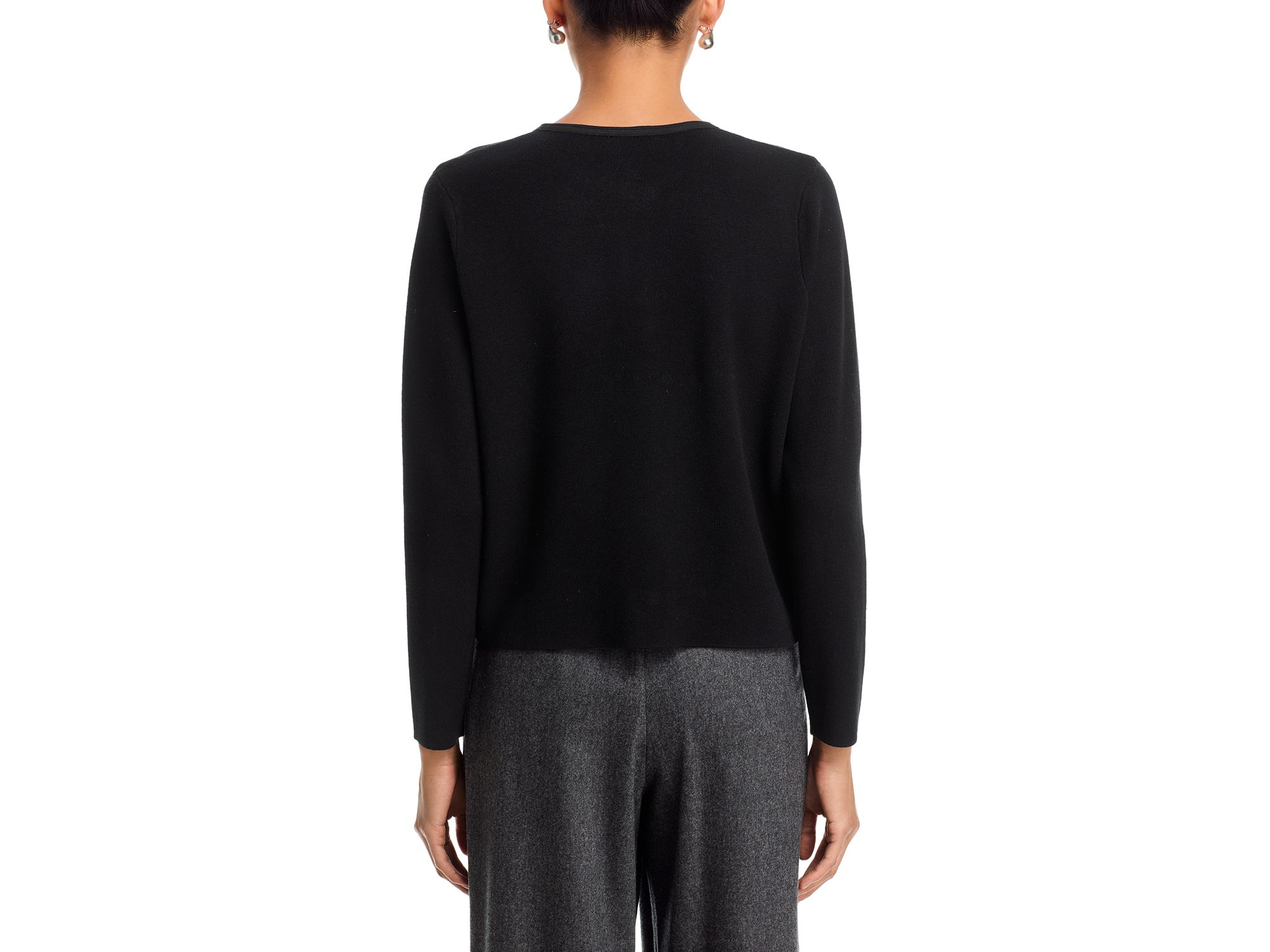 Grommet Mixed Media Jacket — Image 3