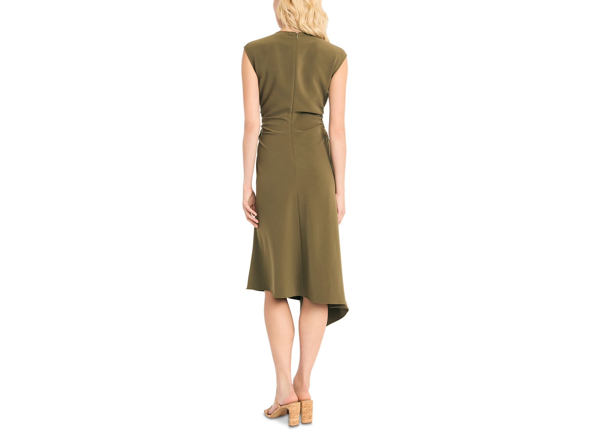 Asymmetrical Midi Dress — Image 4