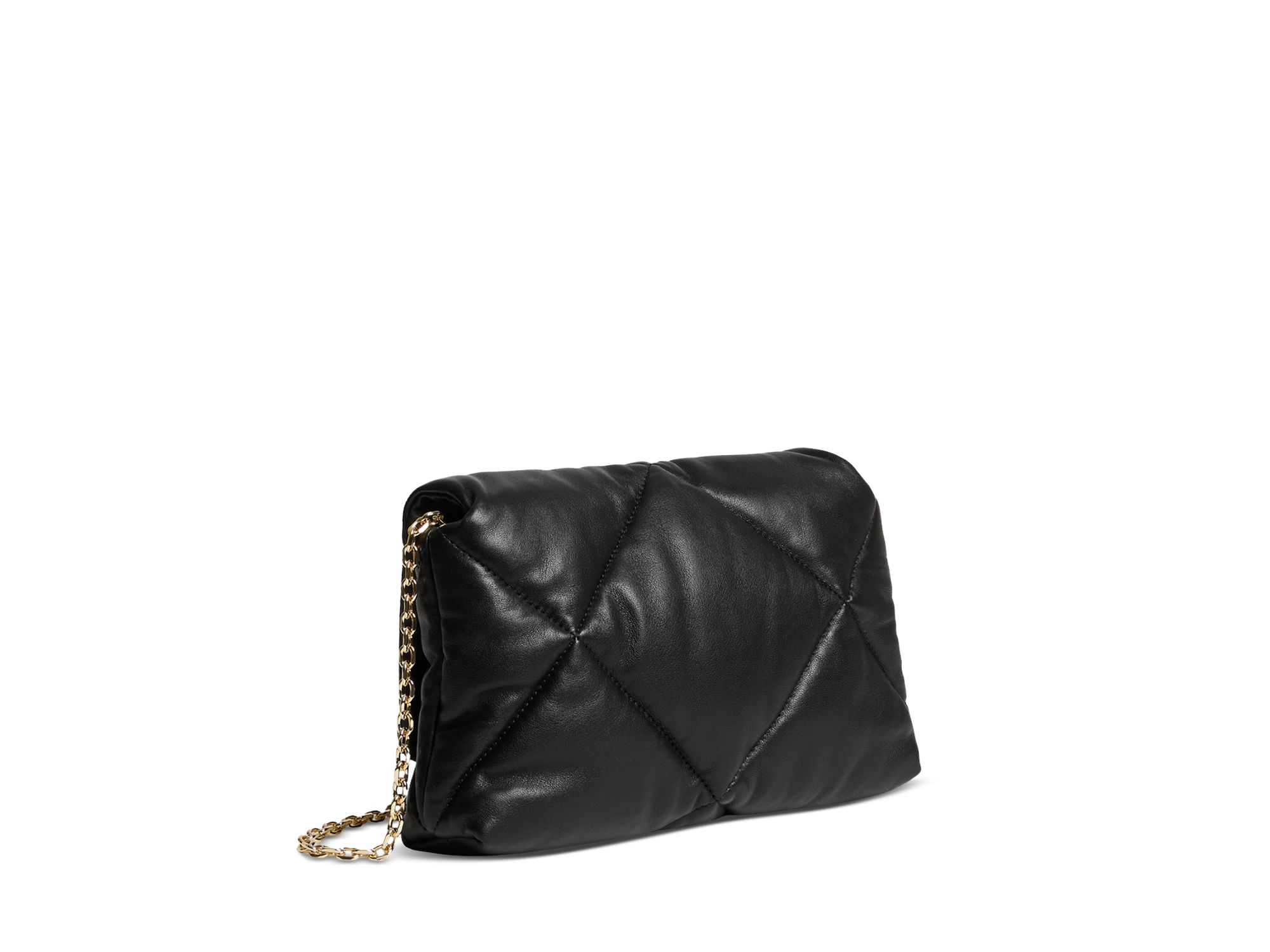 Fanny Black Leather Crossbody Bag — Image 4