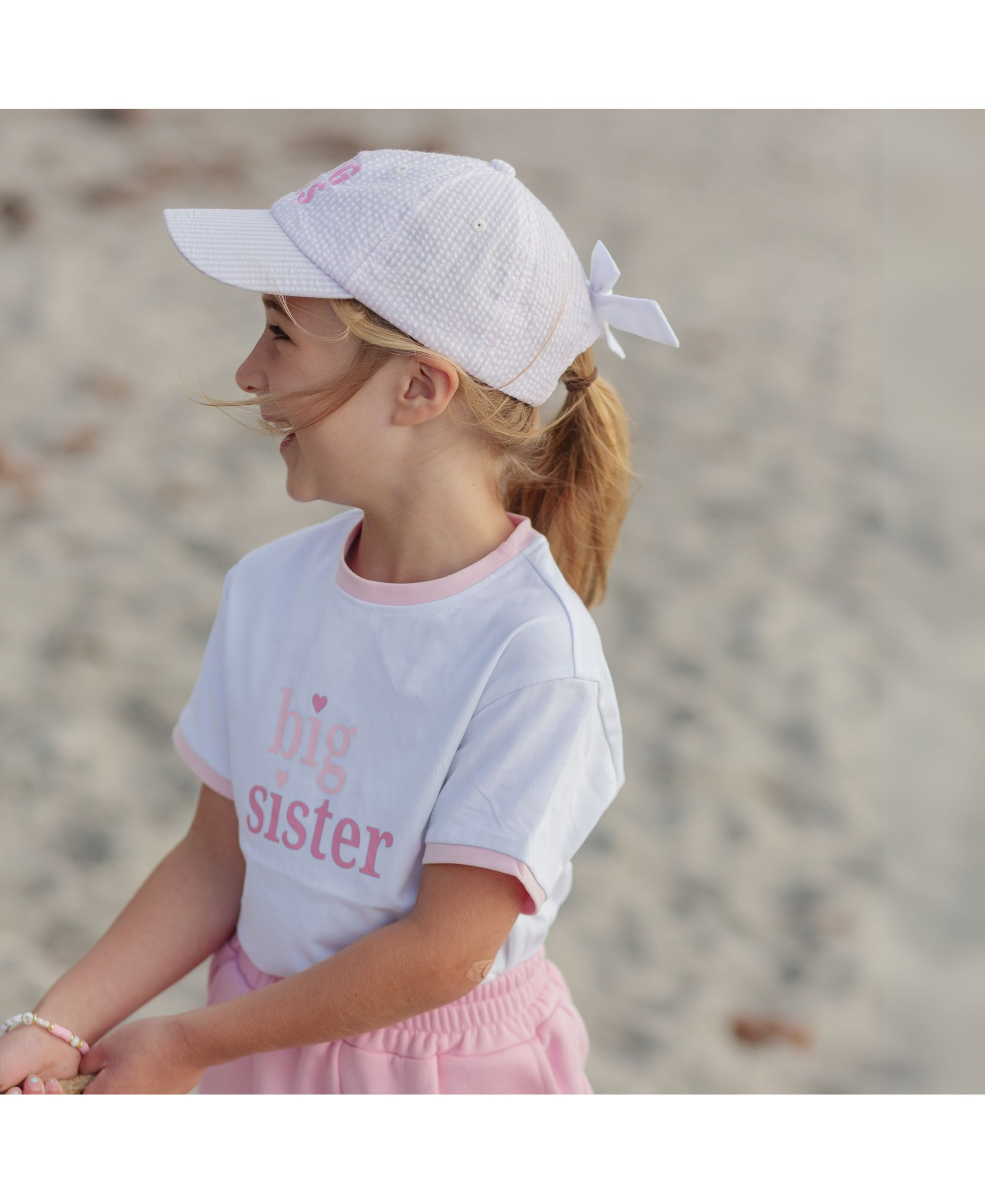 Girls' Big Sister Crewneck T-shirt - Baby, Little Kid, Big Kid — Image 3