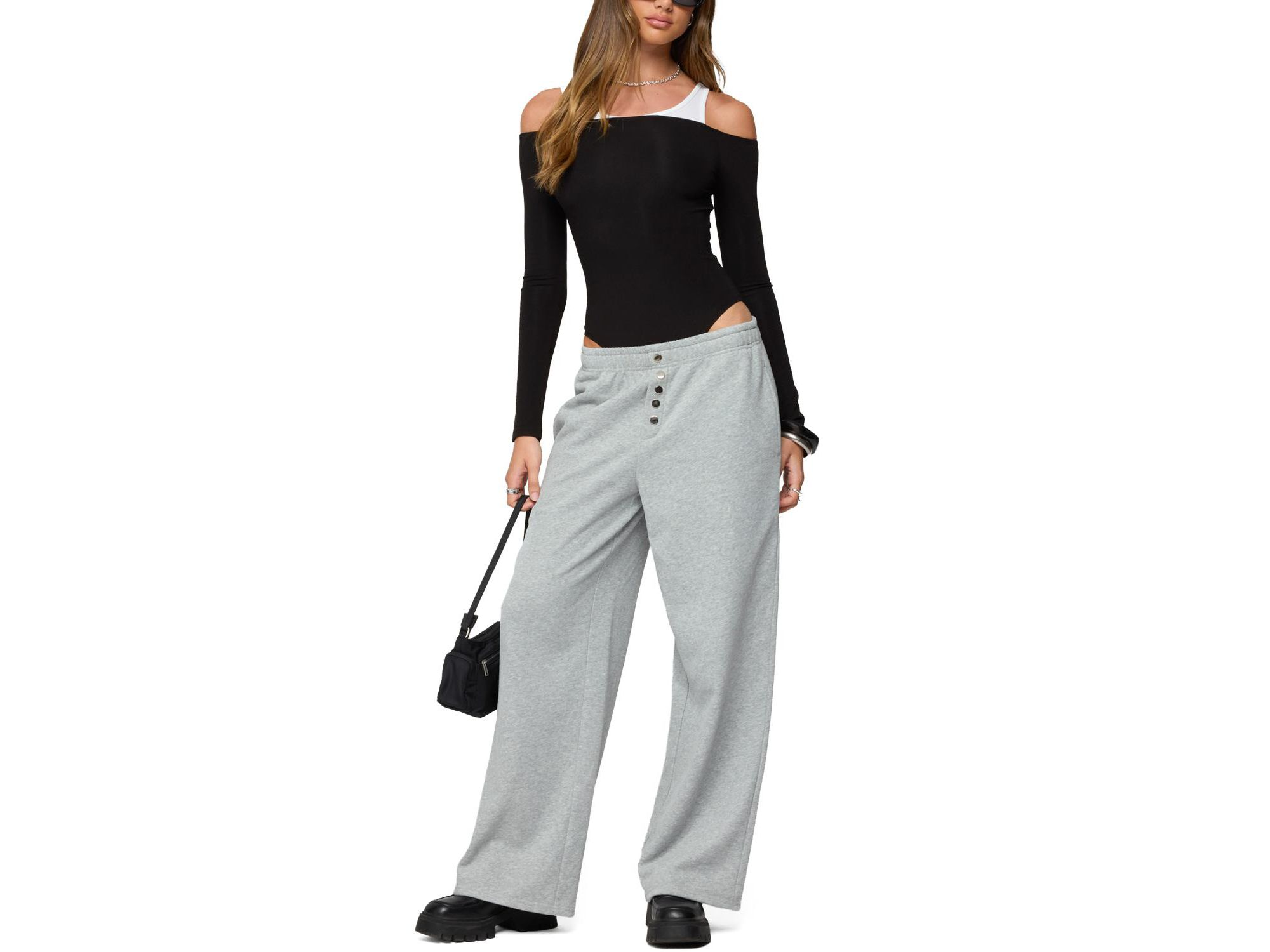 Lorelle Wide Leg Sweatpants — Image 4