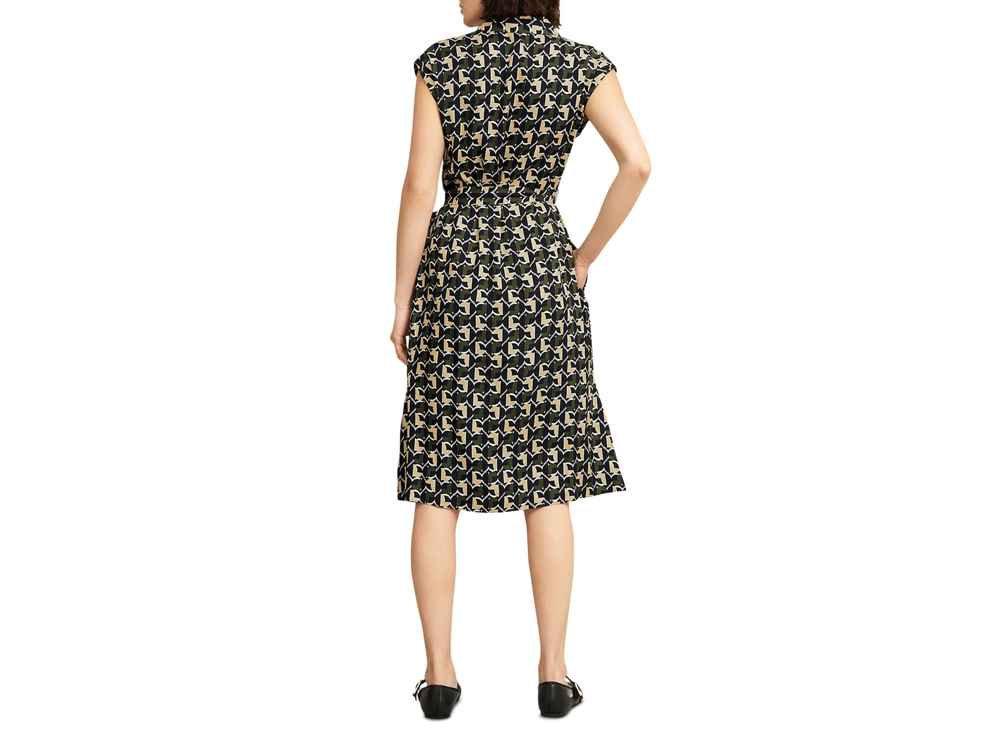 Kalinda Geometric Print Dress — Image 6