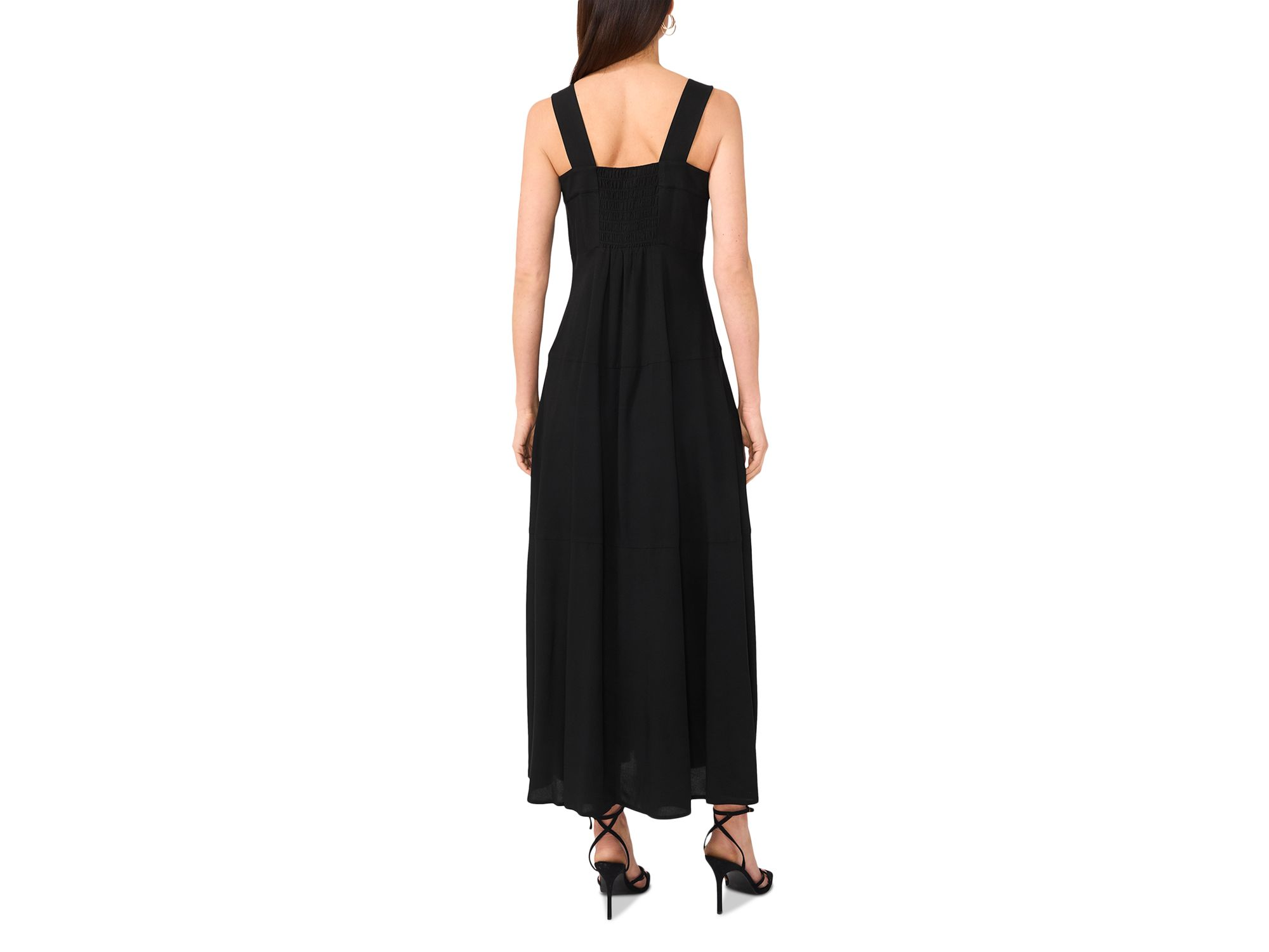 Paneled Challis Tank Dress — Image 3