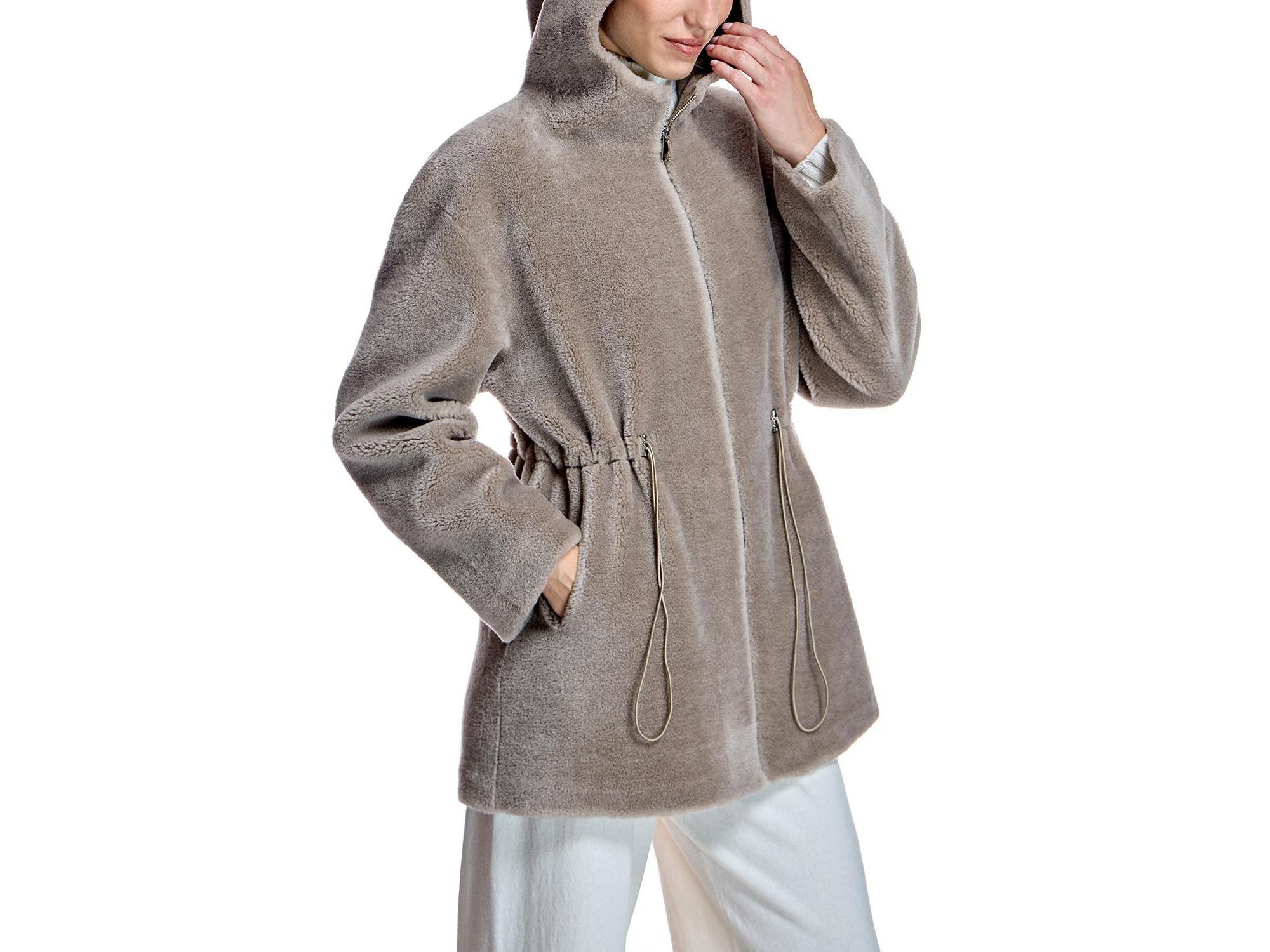 Hooded Lambswool Jacket — Image 5