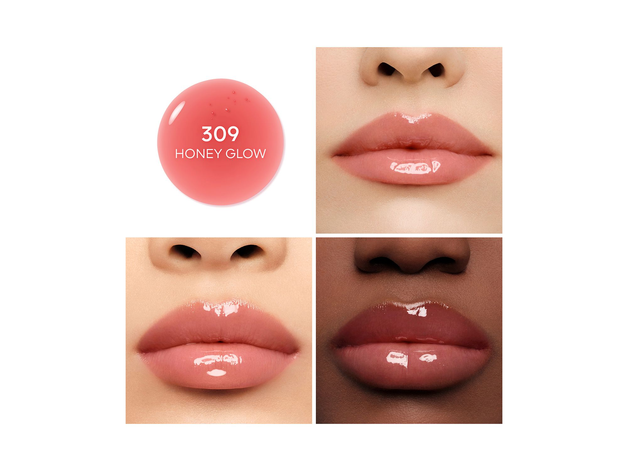 KissKiss Bee Glow Hydrating Tinted Lip Oil 0.3 oz. — Image 14
