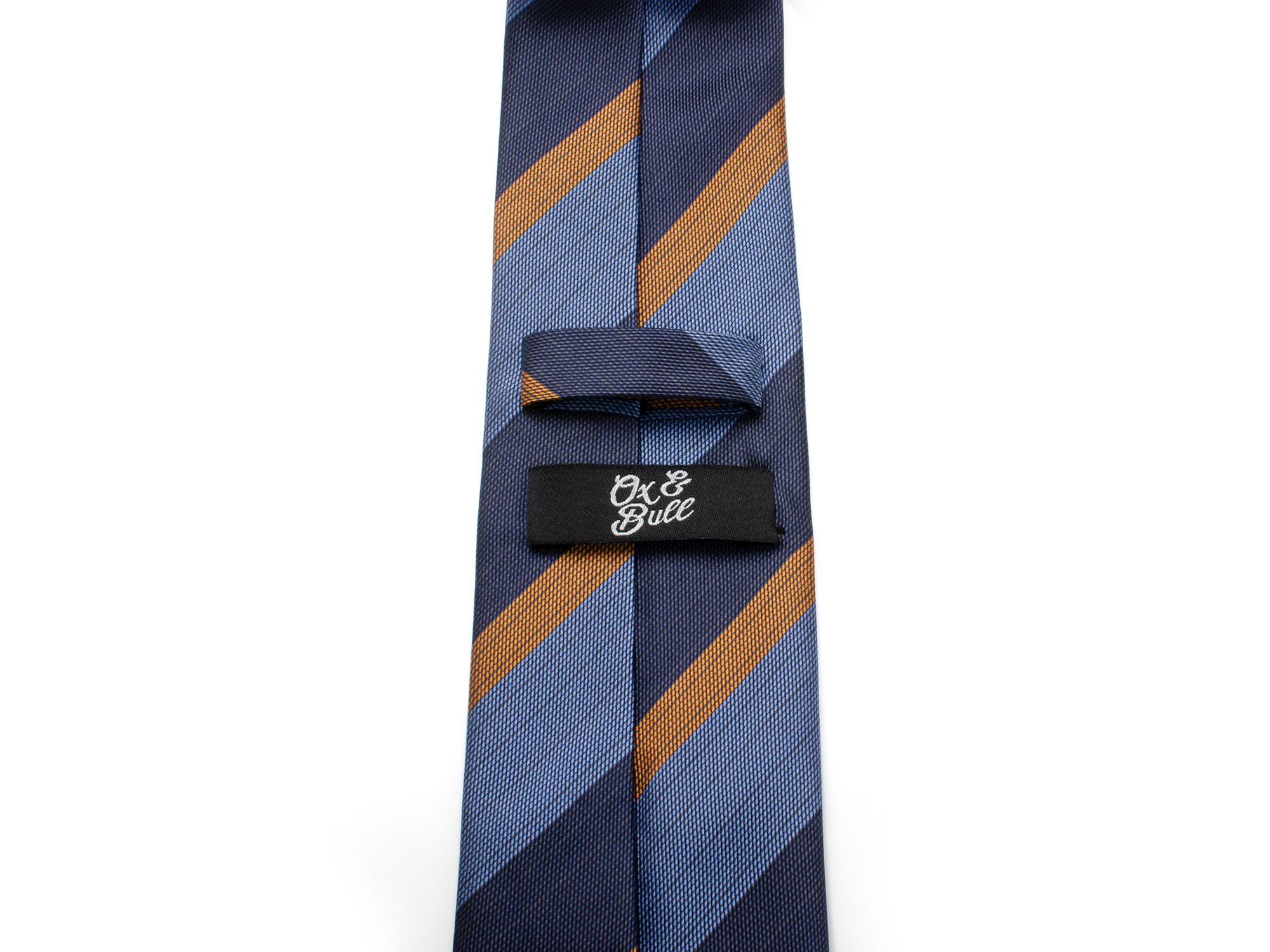 The Andrew Stripe Silk Classic Tie — Image 4