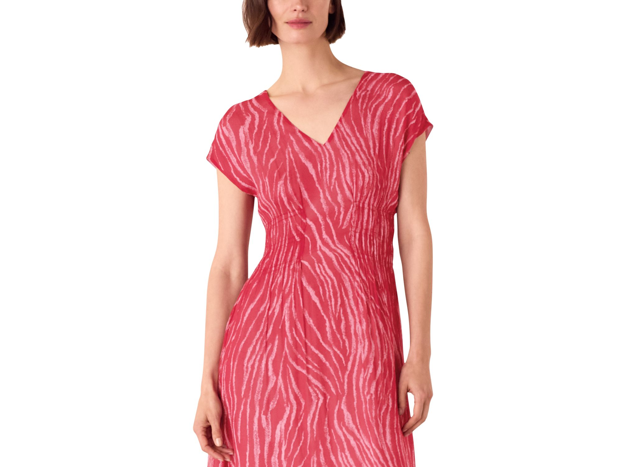 Zebra Texture Midi Dress — Image 5