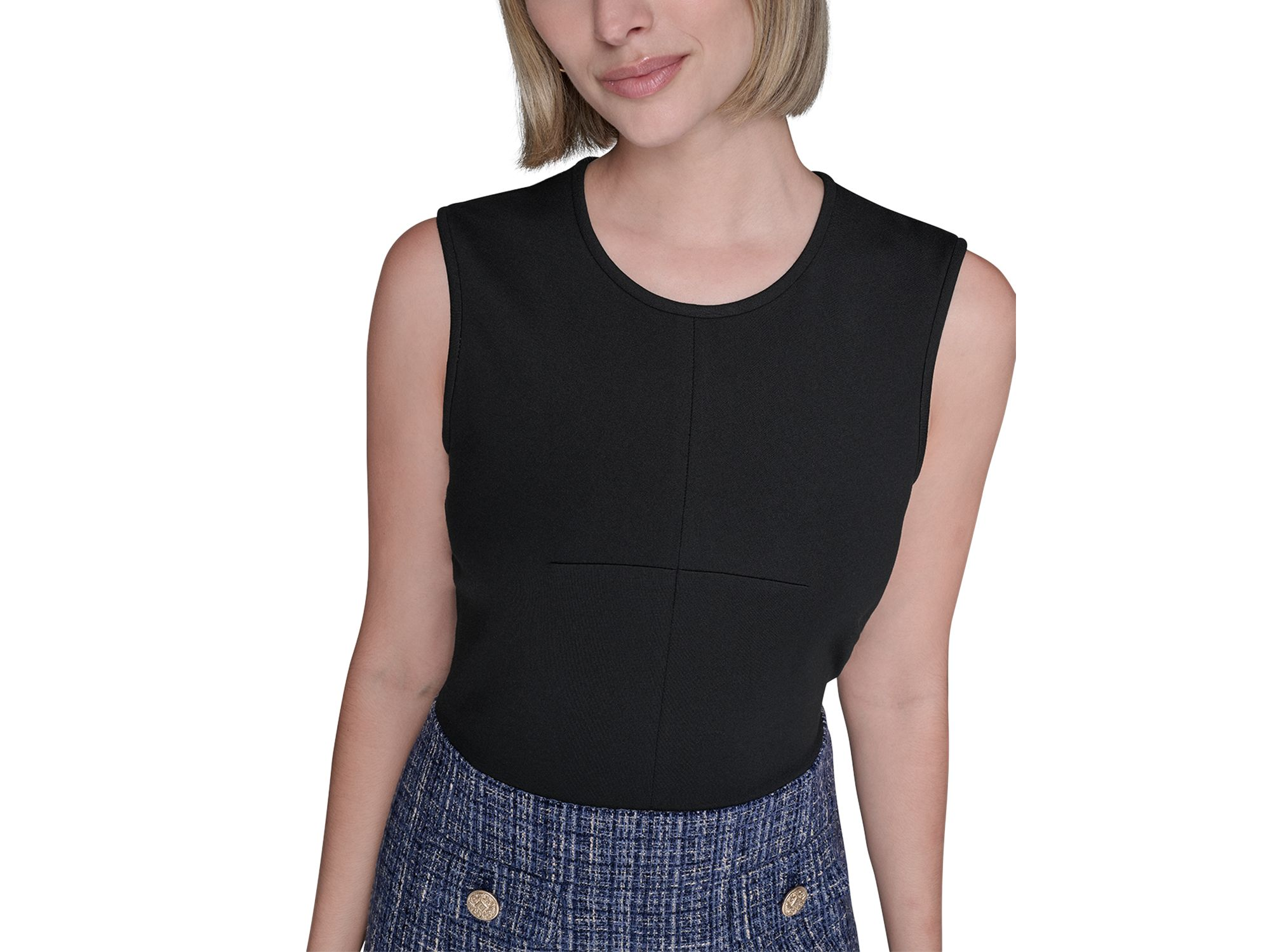 Mixed Media Dress — Image 3