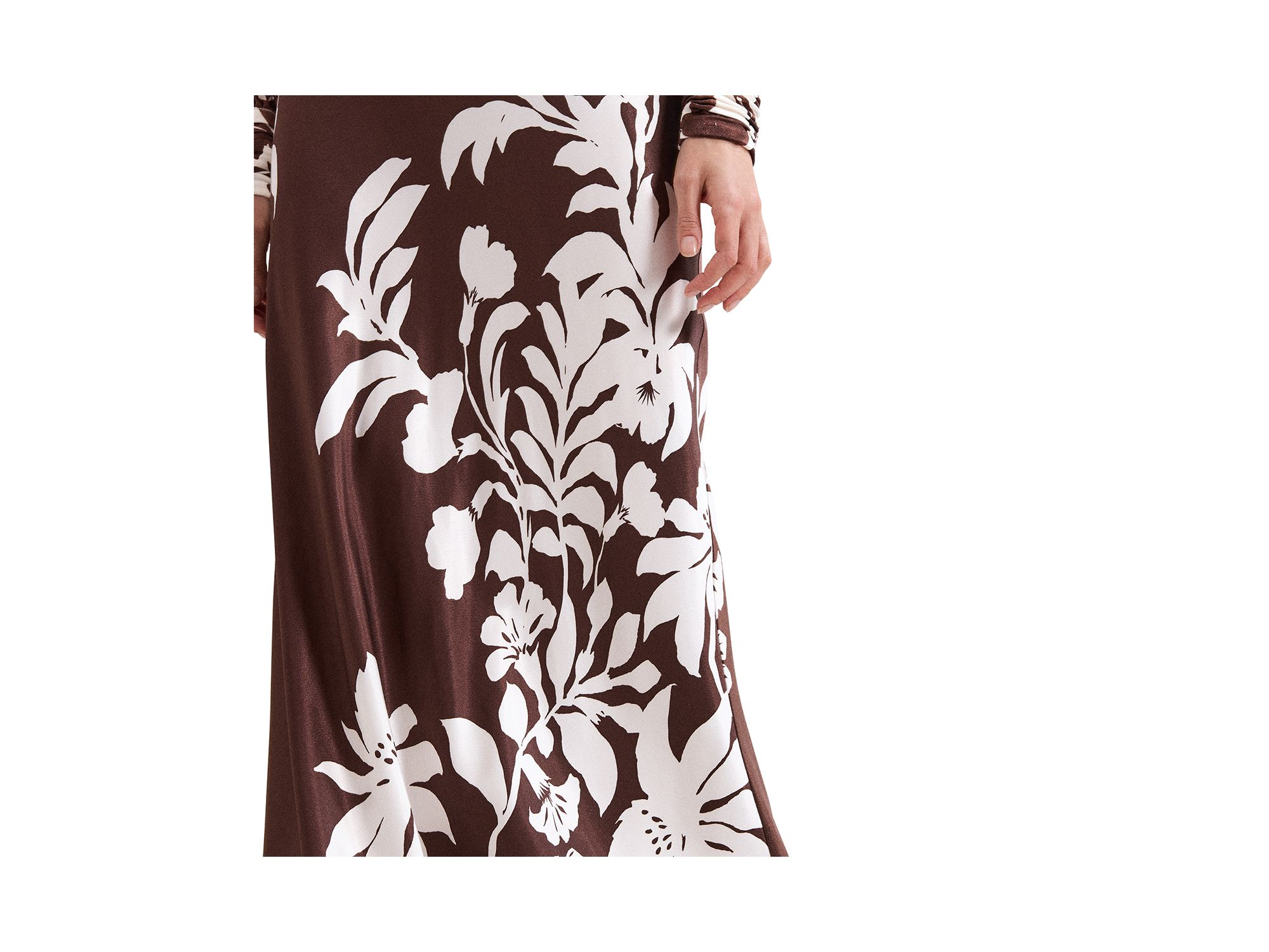 Hattie Satin Skirt — Image 3