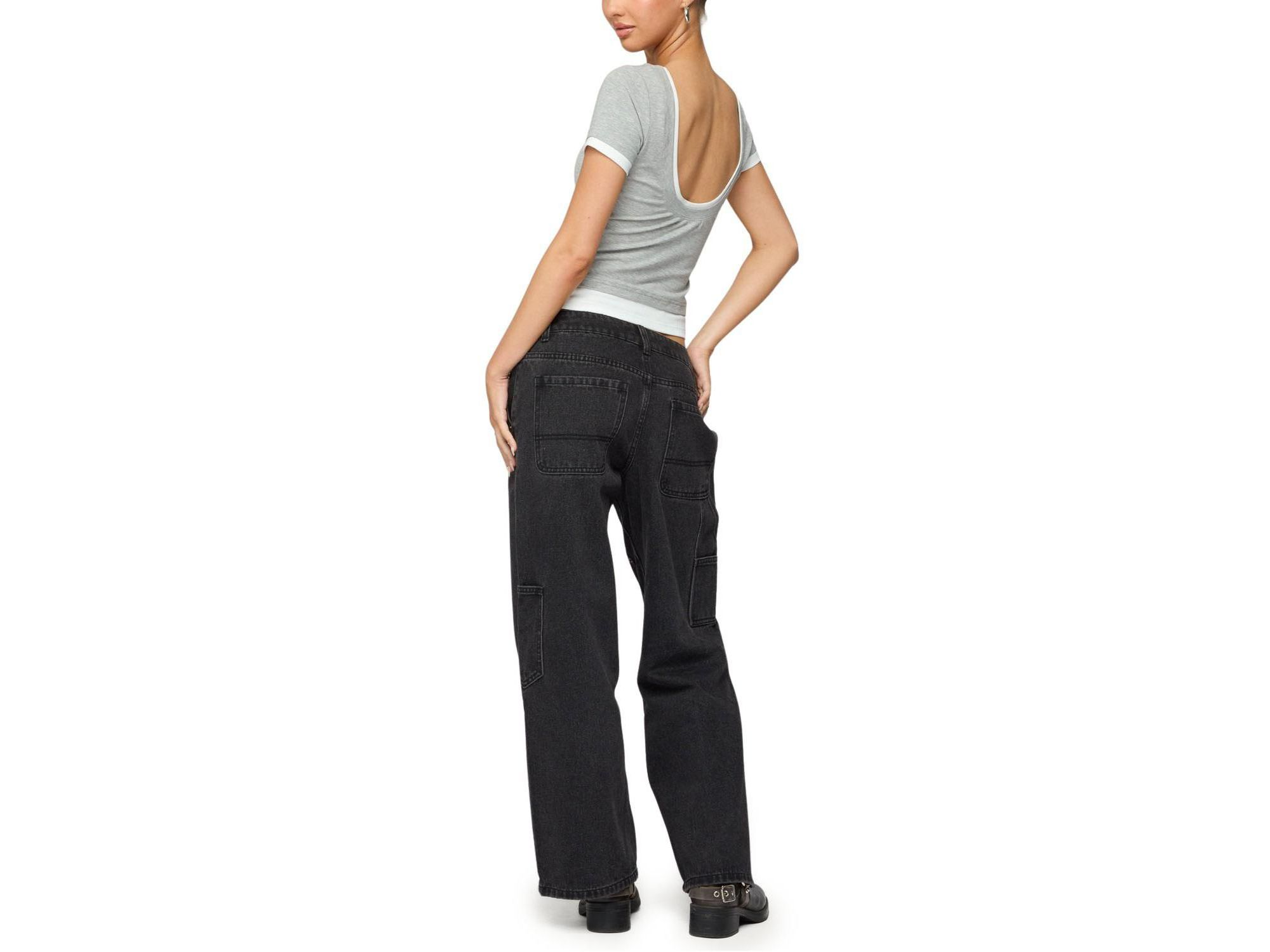 Julietta Contrast Layered T Shirt — Image 3