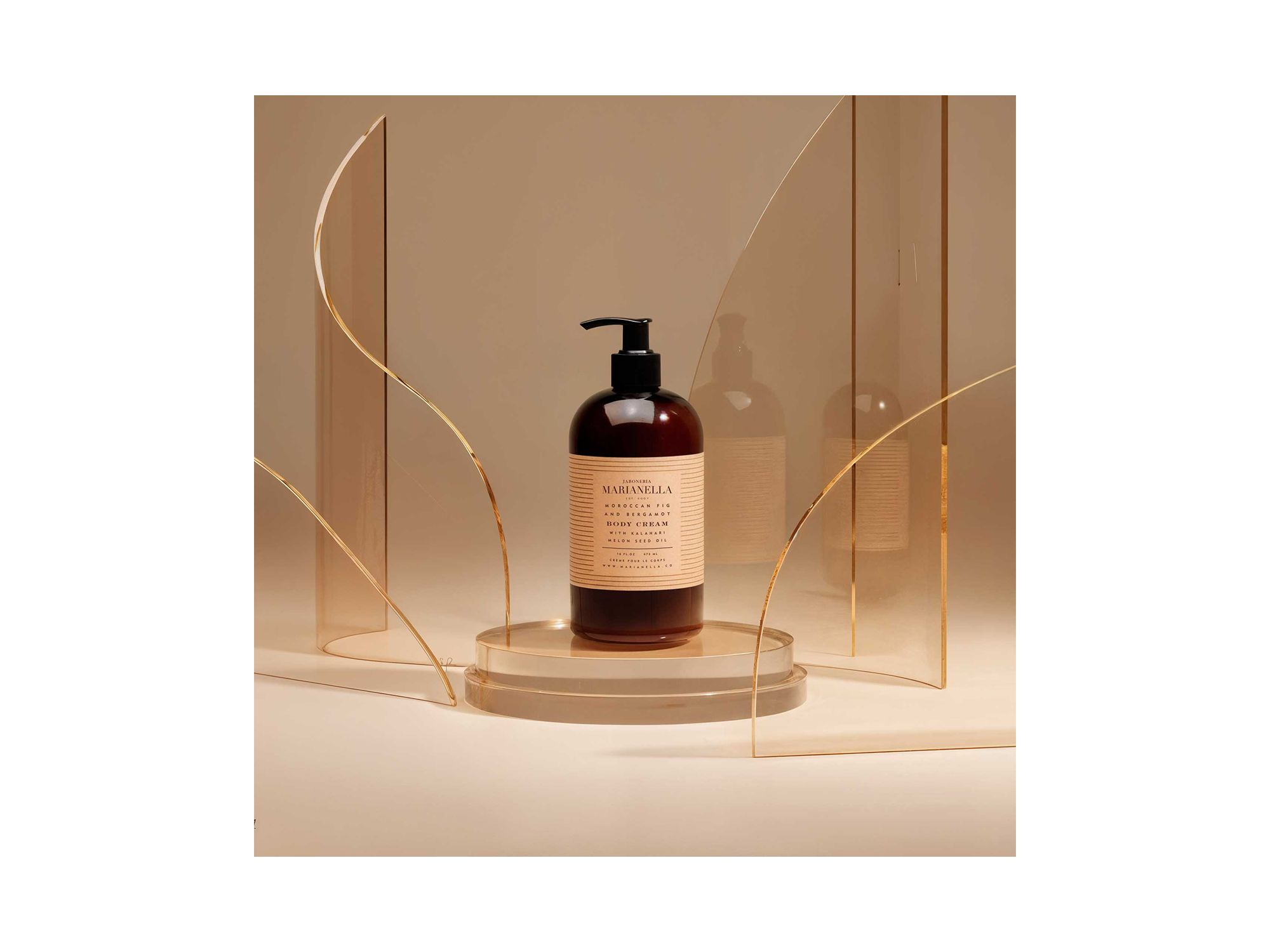 Moroccan Fig & Bergamot Body Cream 16 oz. — Image 5