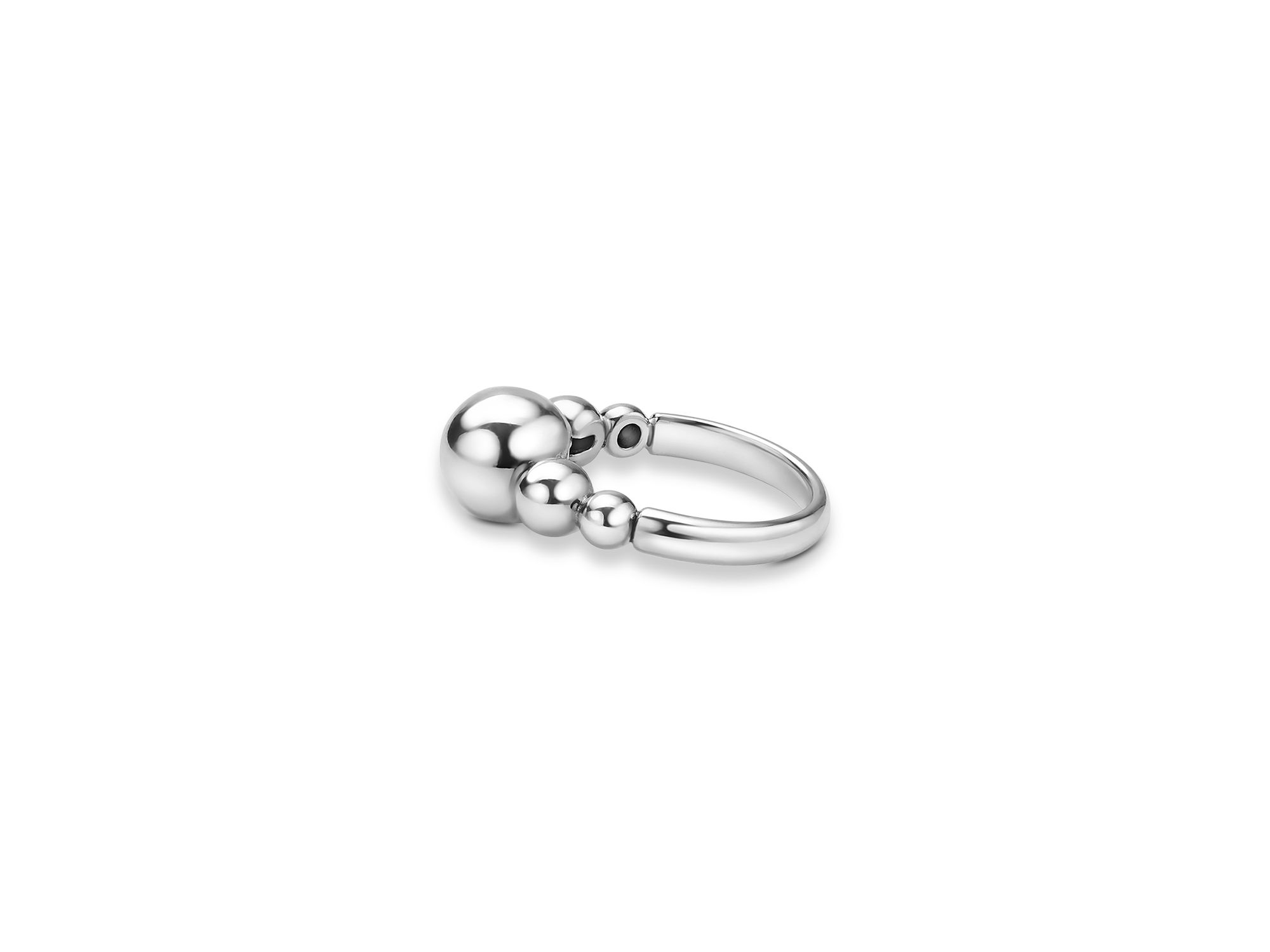 Sterling Caviar Bubbly Beaded Ring — Image 5