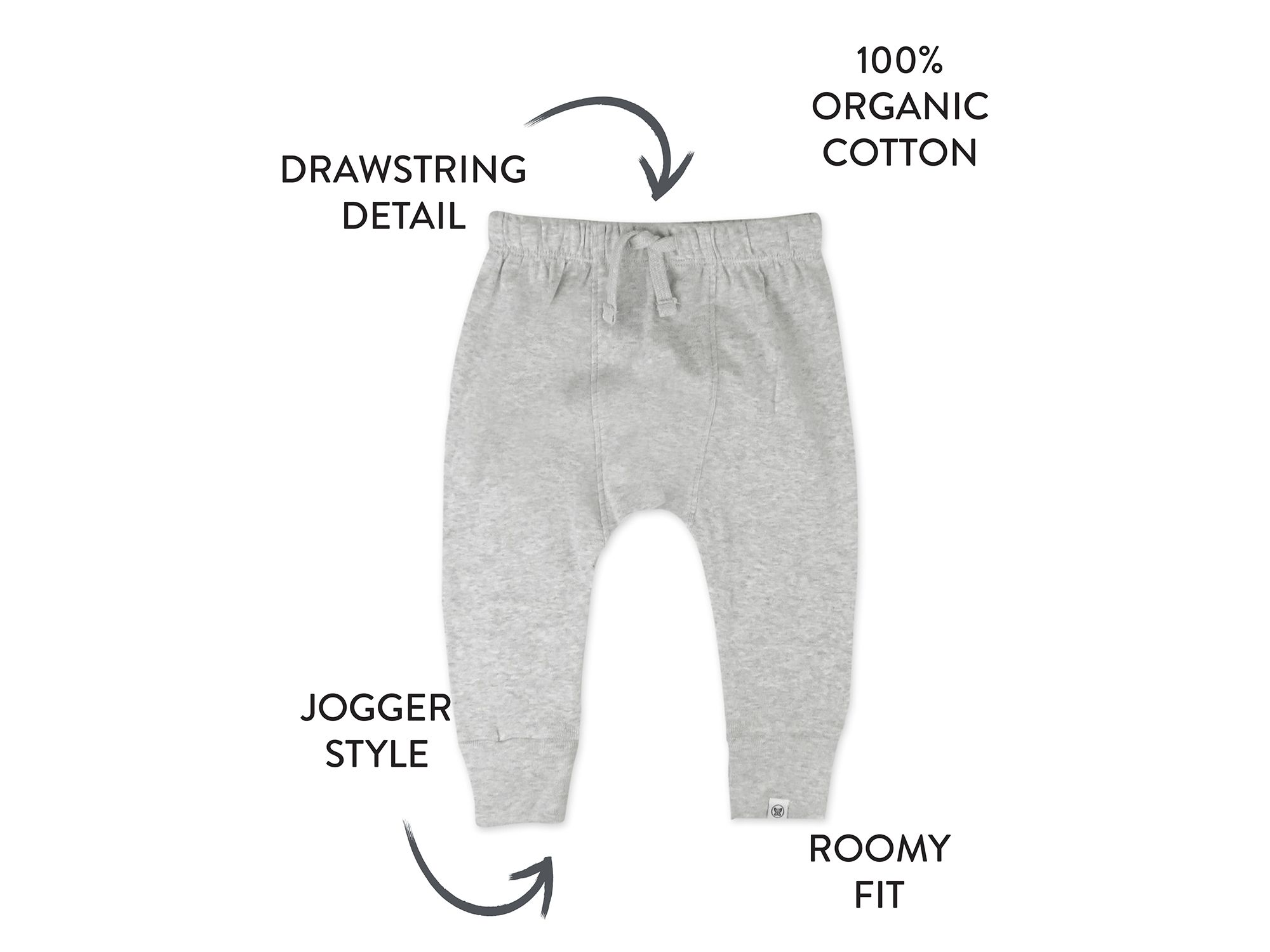 Unisex 4 Pack Jogger Pants - Baby — Image 6