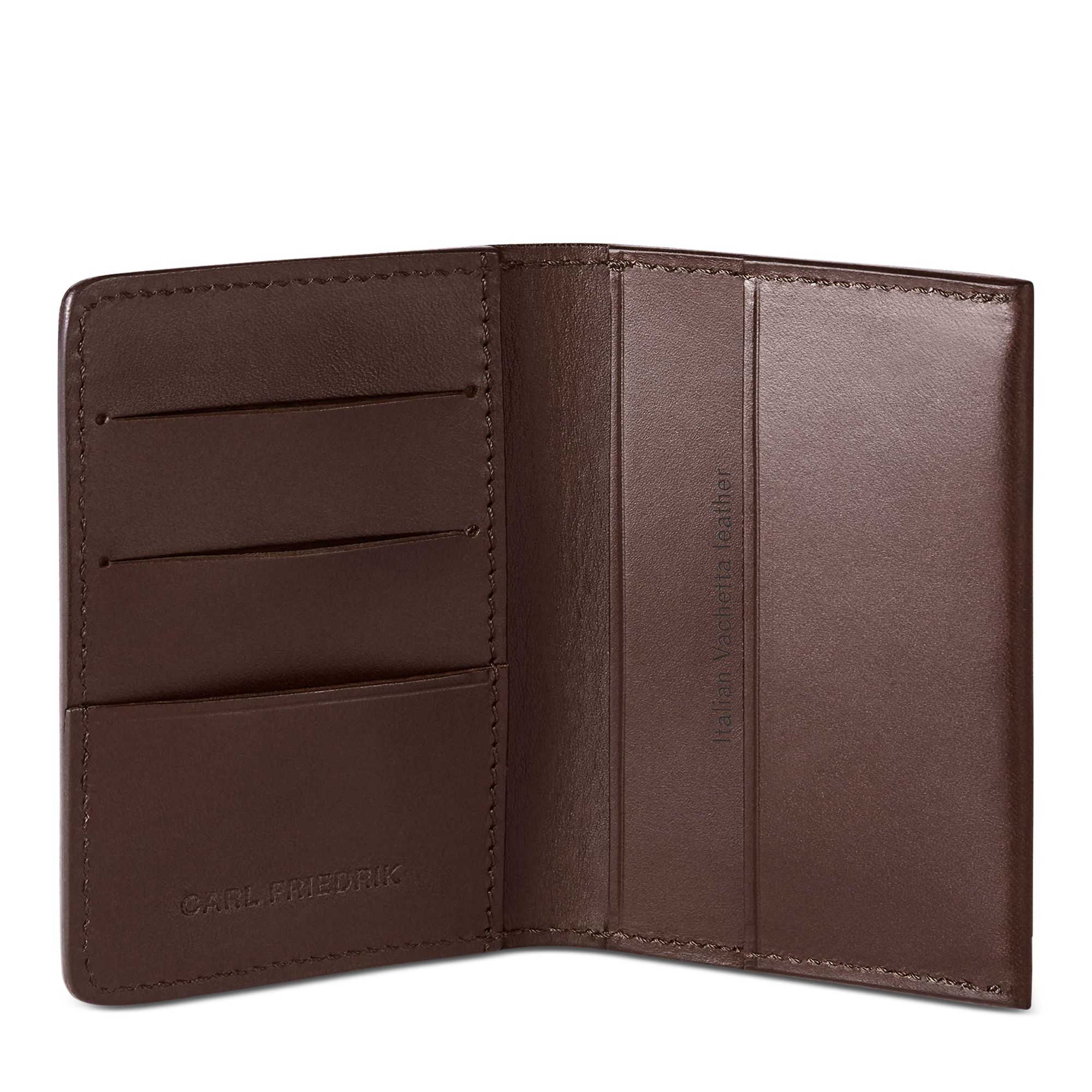 Swanfield Italian Vachetta Leather Bifold Wallet — Image 3