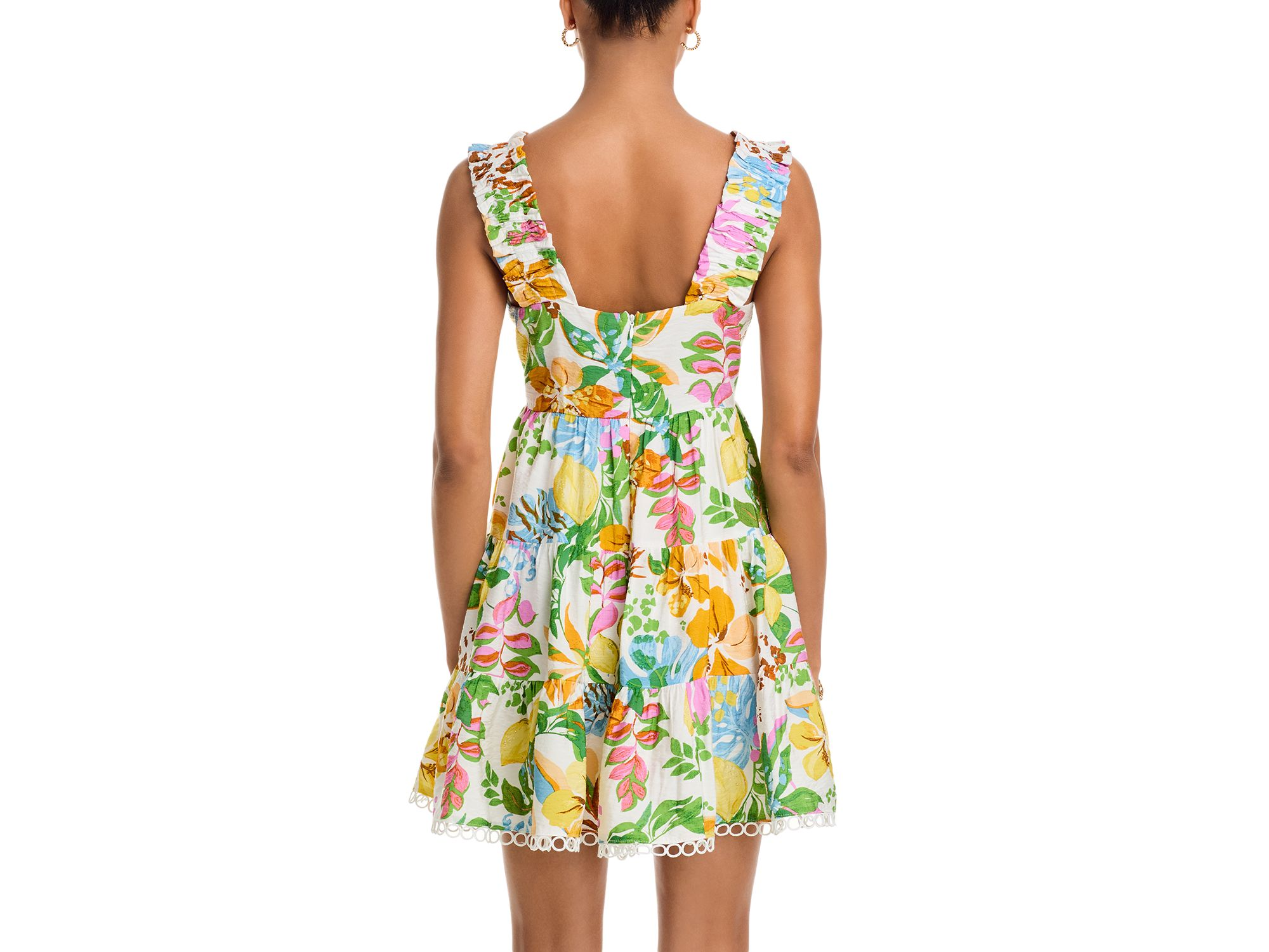 Tropical Mini Dress - Exclusive — Image 4