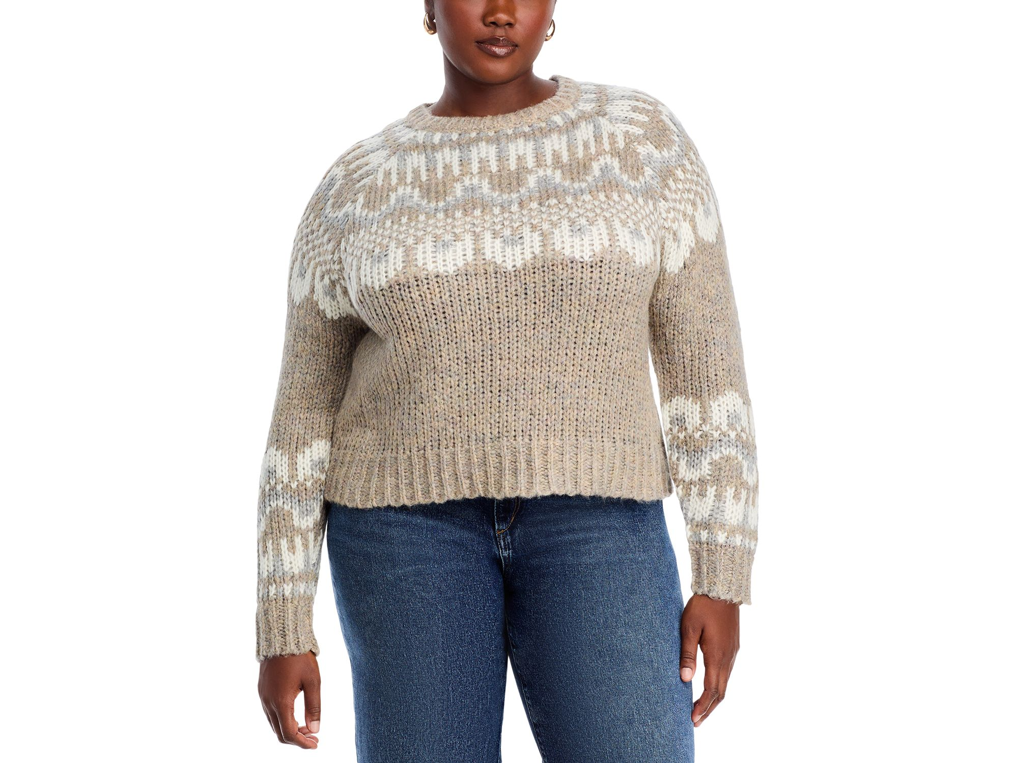 Fair Isle Crewneck Sweater - Exclusive — Image 4