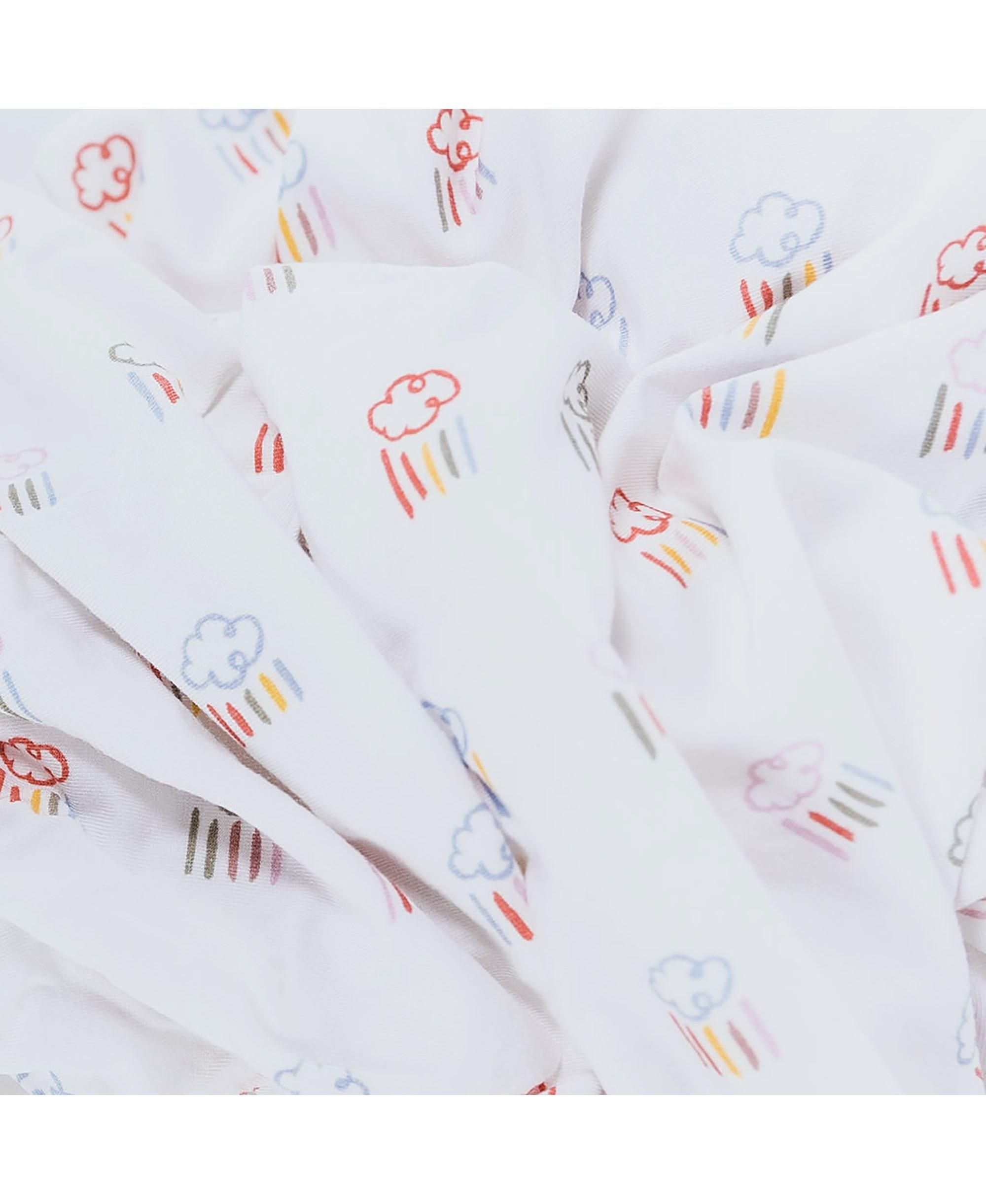 Over The Rainbow Crib Sheet — Image 3