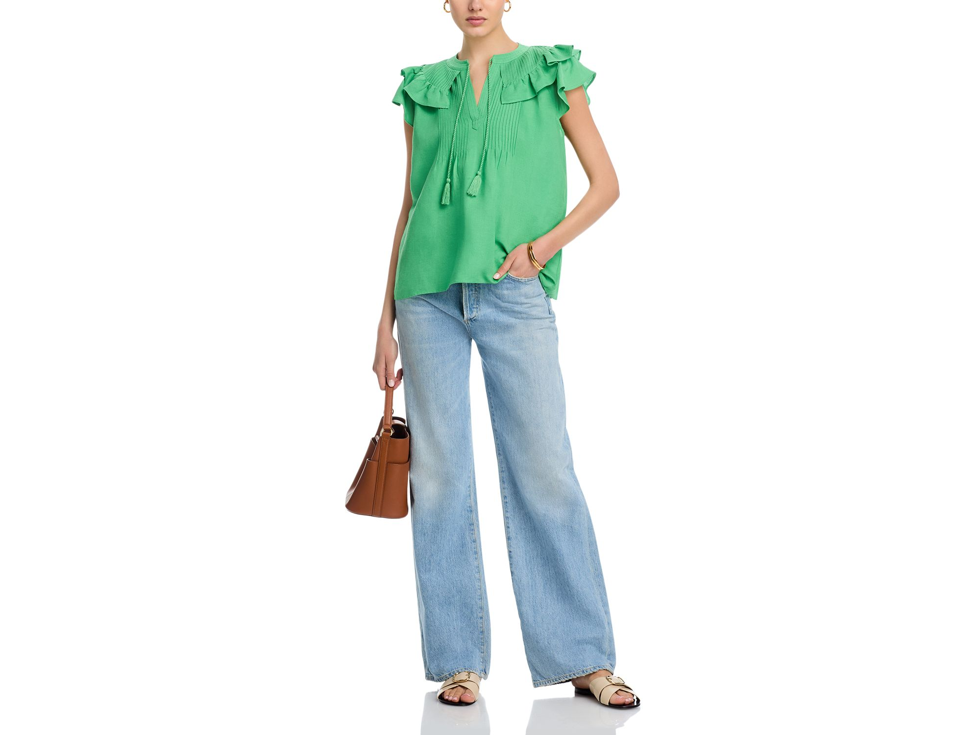 Flutter Sleeve Blouse — Image 4