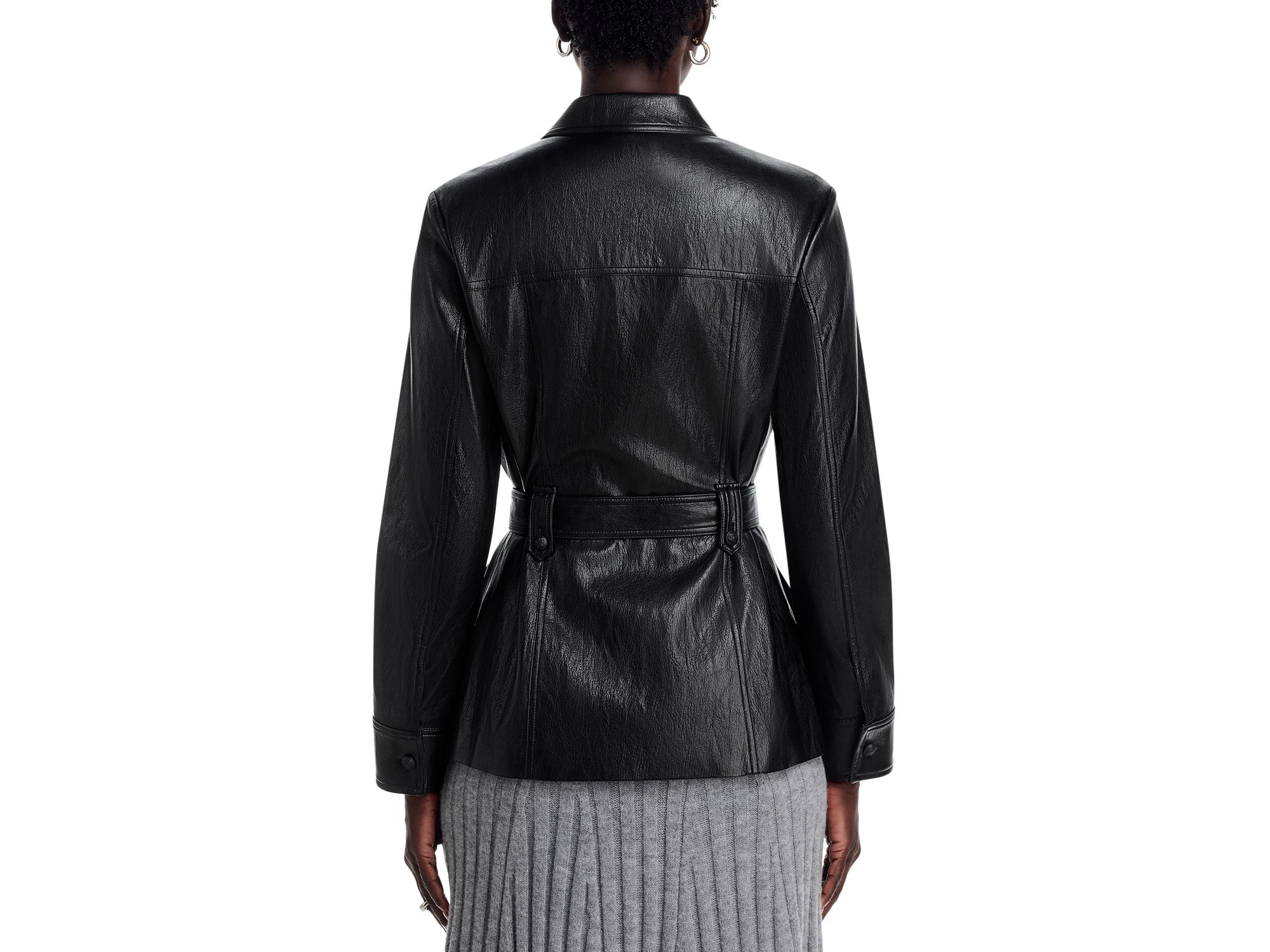 Rowan Faux Leather Jacket — Image 3