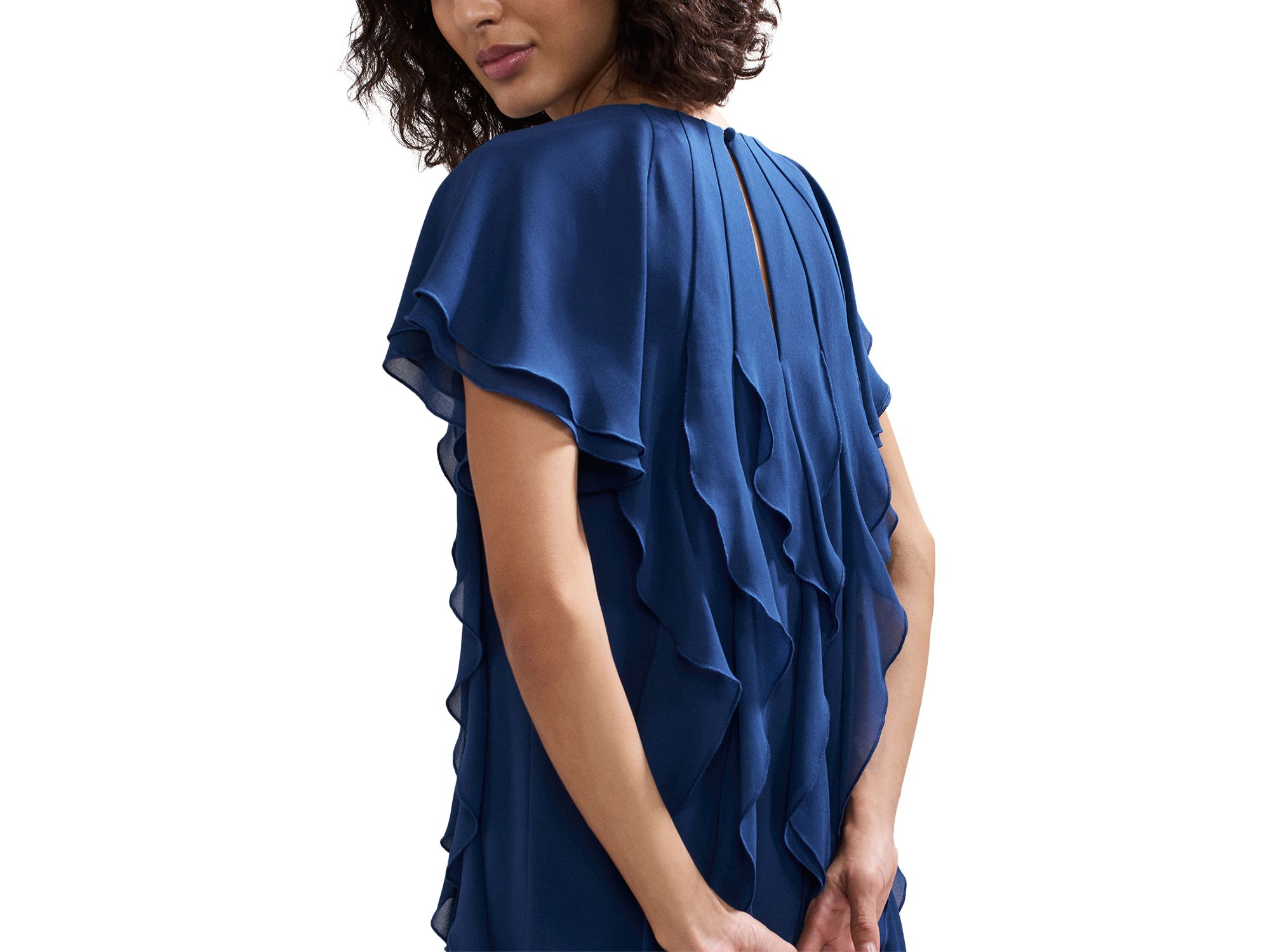 Claudette Ruffled Mini Dress — Image 3