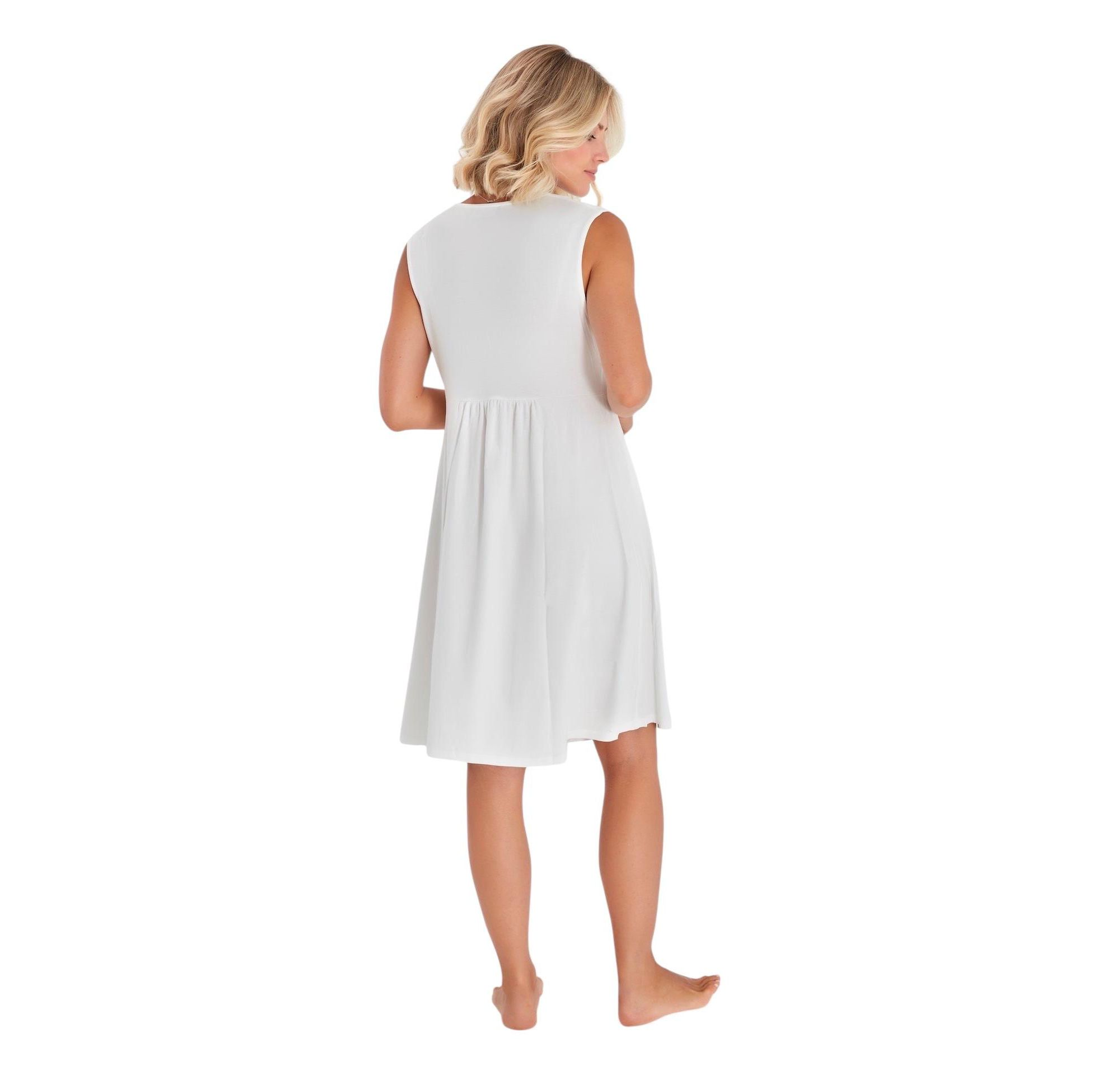 Sleep Well Maternity/Nursing Nightgown & Robe Set — Image 10