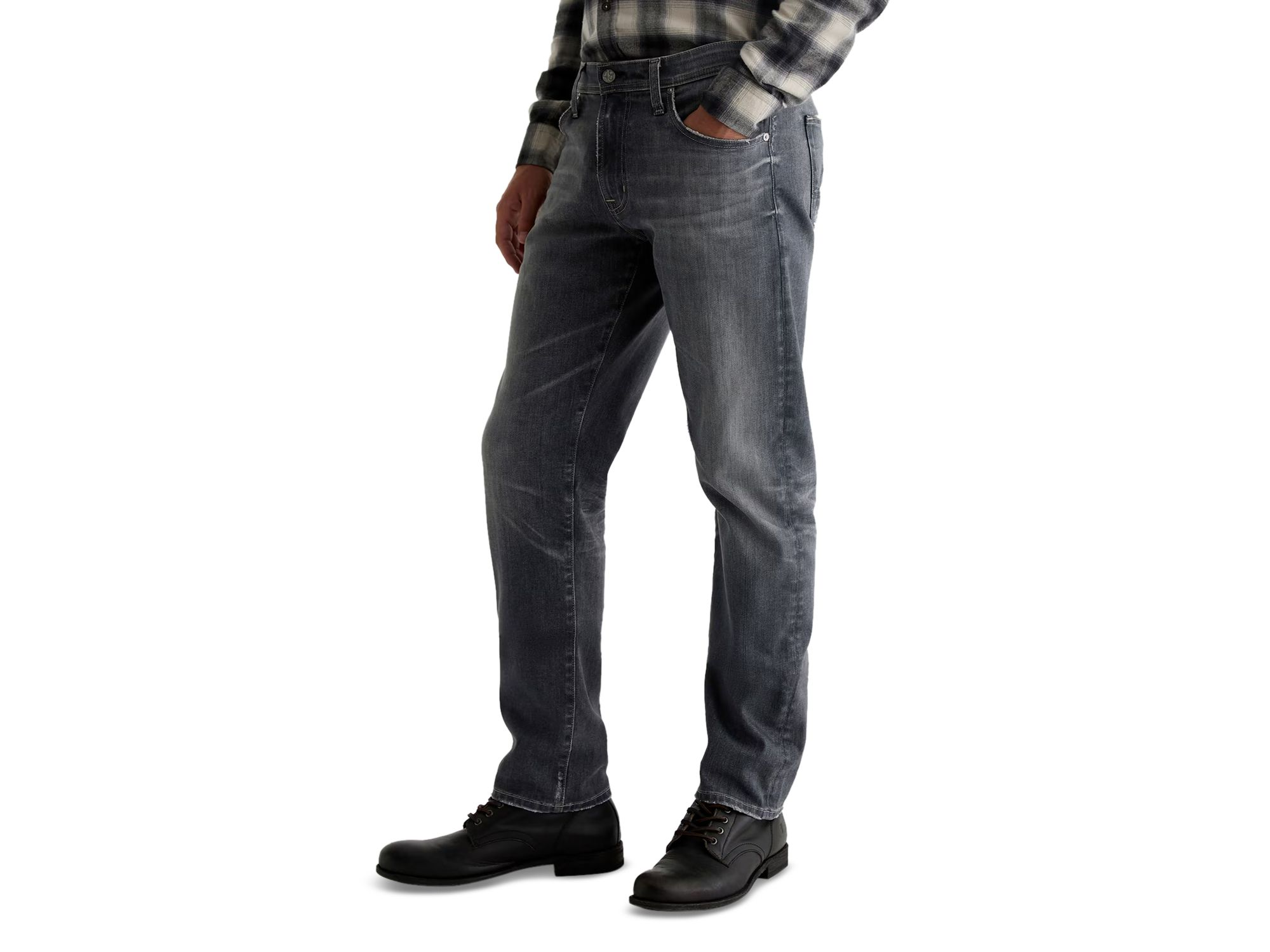 Tellis Slim Straight Jeans in 10 Years Alta — Image 5