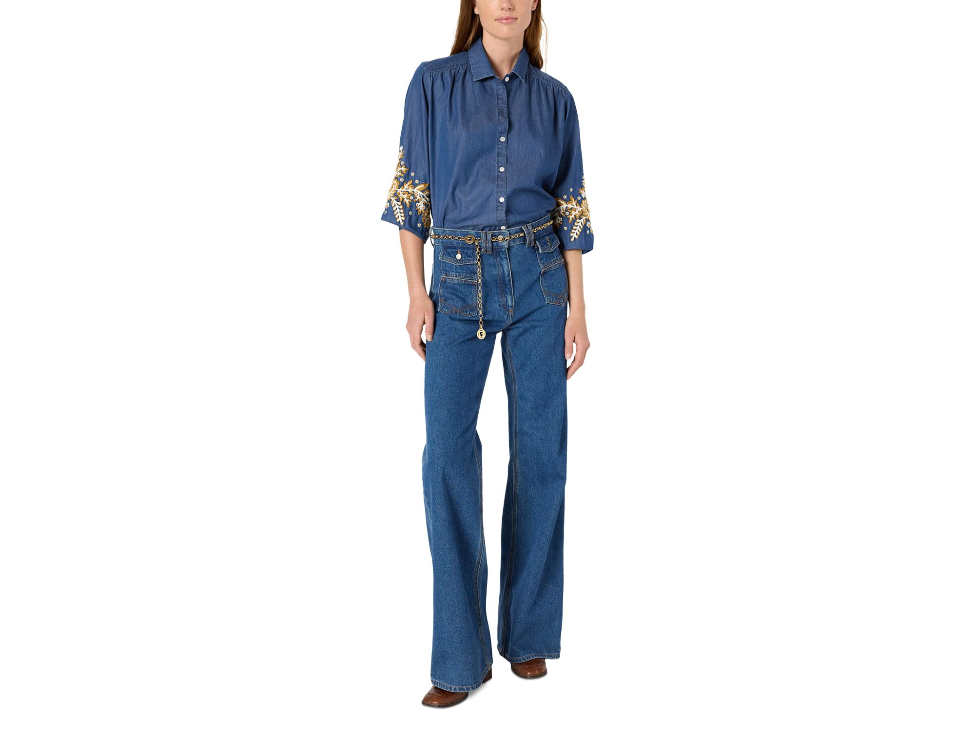 Amelie Button Front Shirt — Image 3