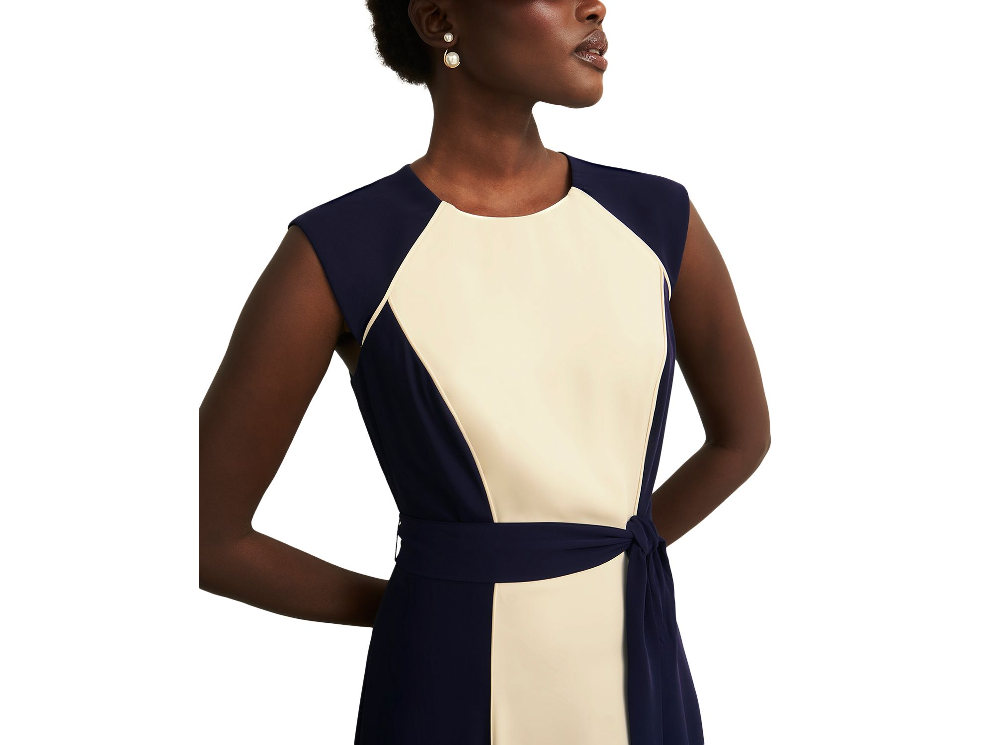 Andrea Color Blocked Dress — Image 4