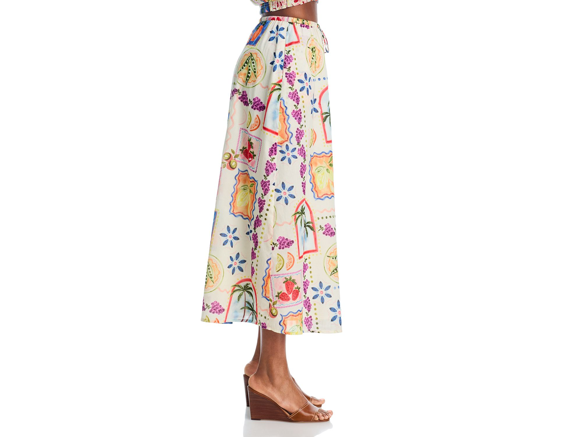 Postcard Midi Skirt - Exclusive — Image 5