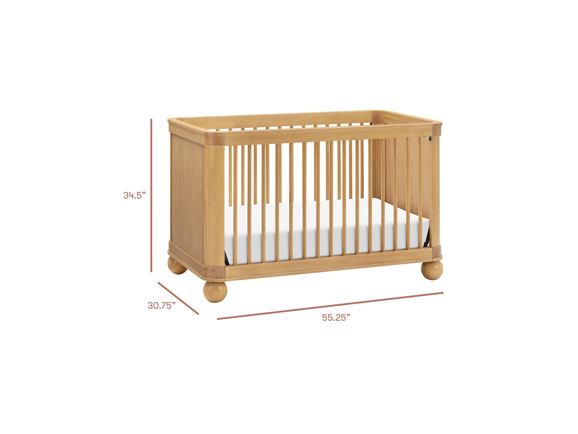 Crosby 3-in-1 Convertible Crib — Image 5