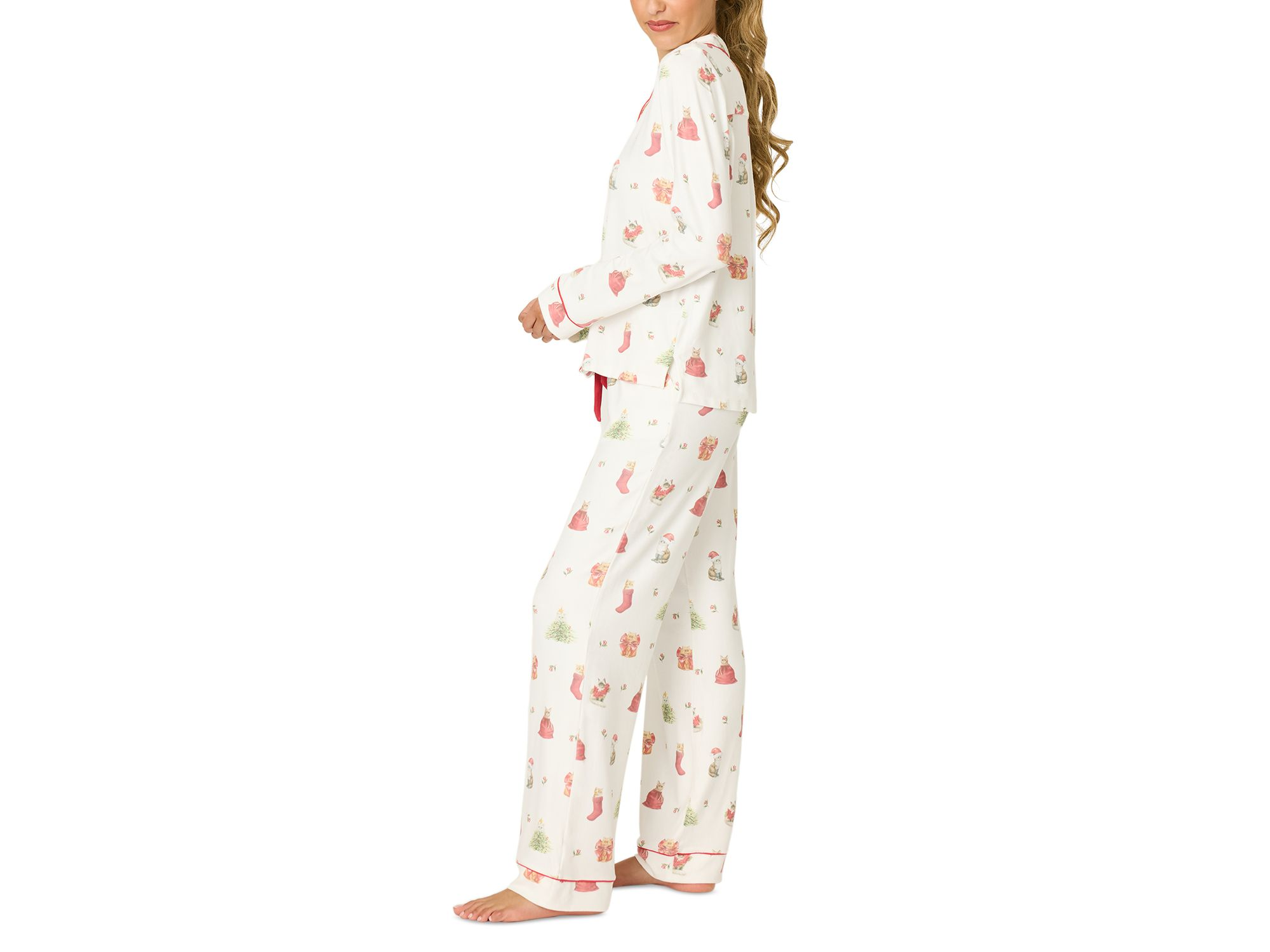 Feline Festive Pajama Set — Image 4