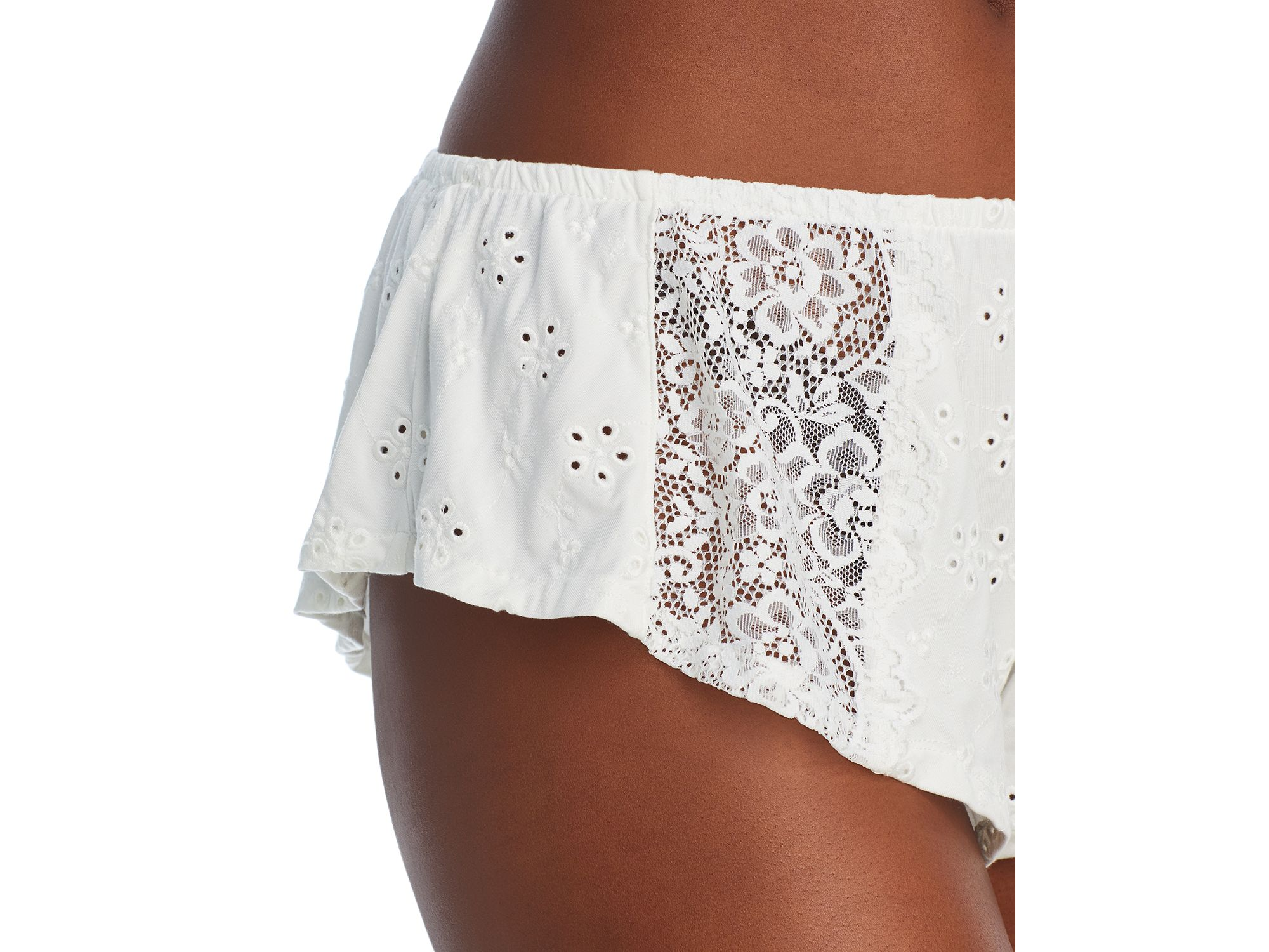 Charli Lace Eyelet Shorts — Image 3