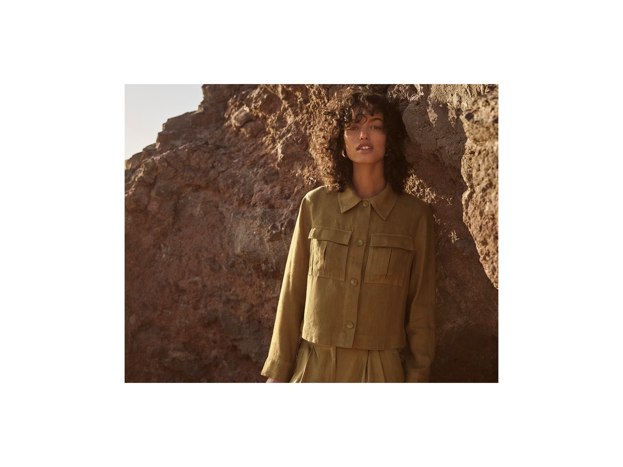 Abby Linen Casual Jacket — Image 3