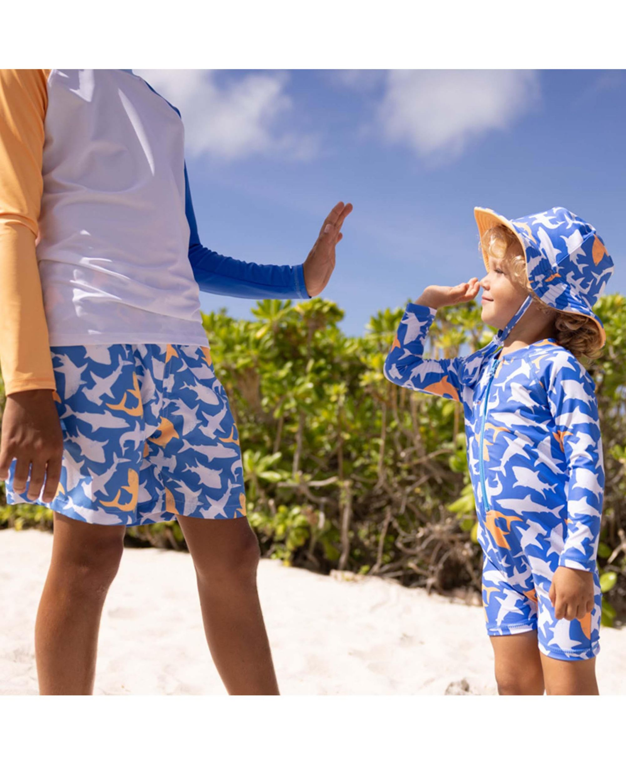Boys' Shark Squad Swim Short - Little Kid, Big Kid — Image 3