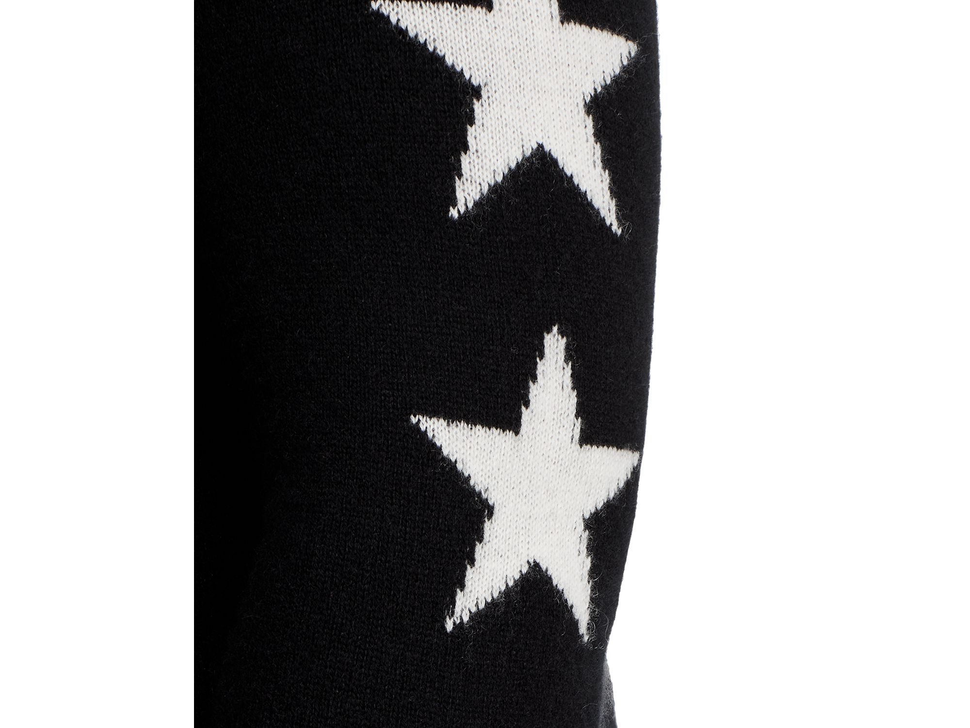 100% Cashmere Star Sleeve Hoodie Sweater - Exclusive — Image 4