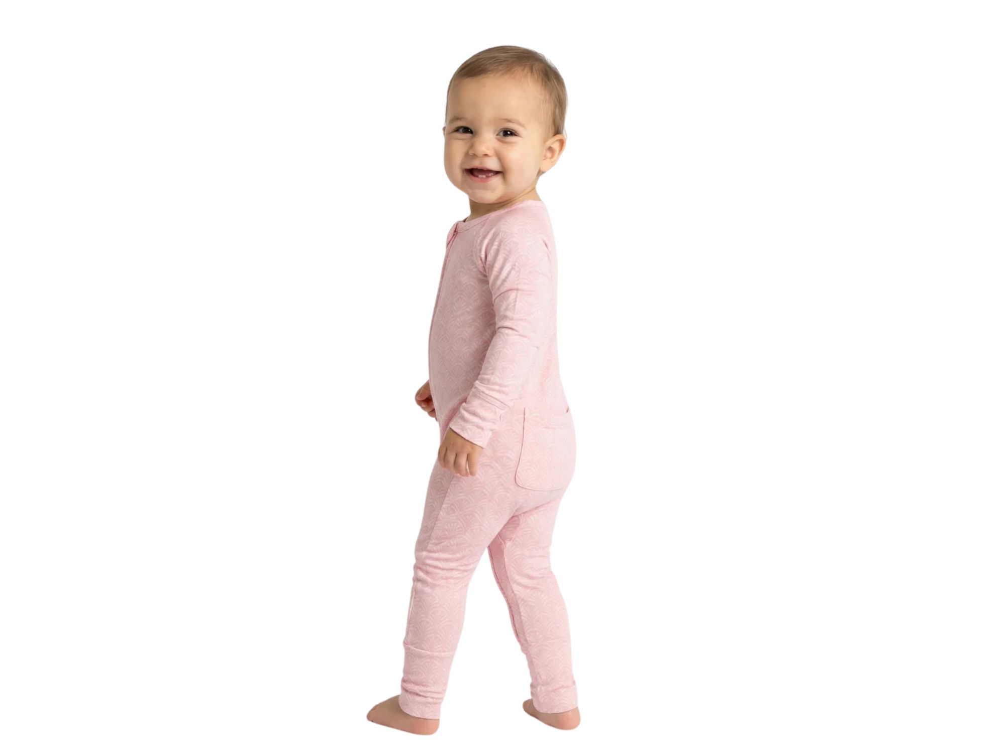 Girls' Pink Symphony Bamboo Sleeper - Baby — Image 7