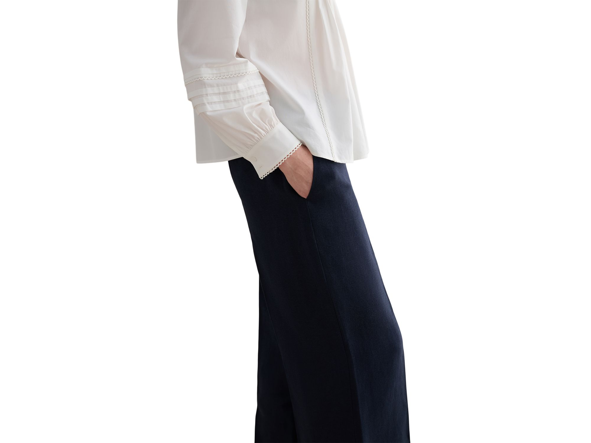 Petite Petites Alessia Linen Pants — Image 3