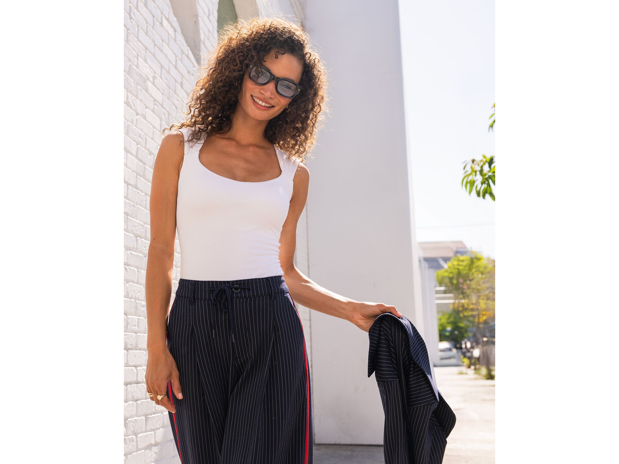Cropped Trench Jacket — Image 4