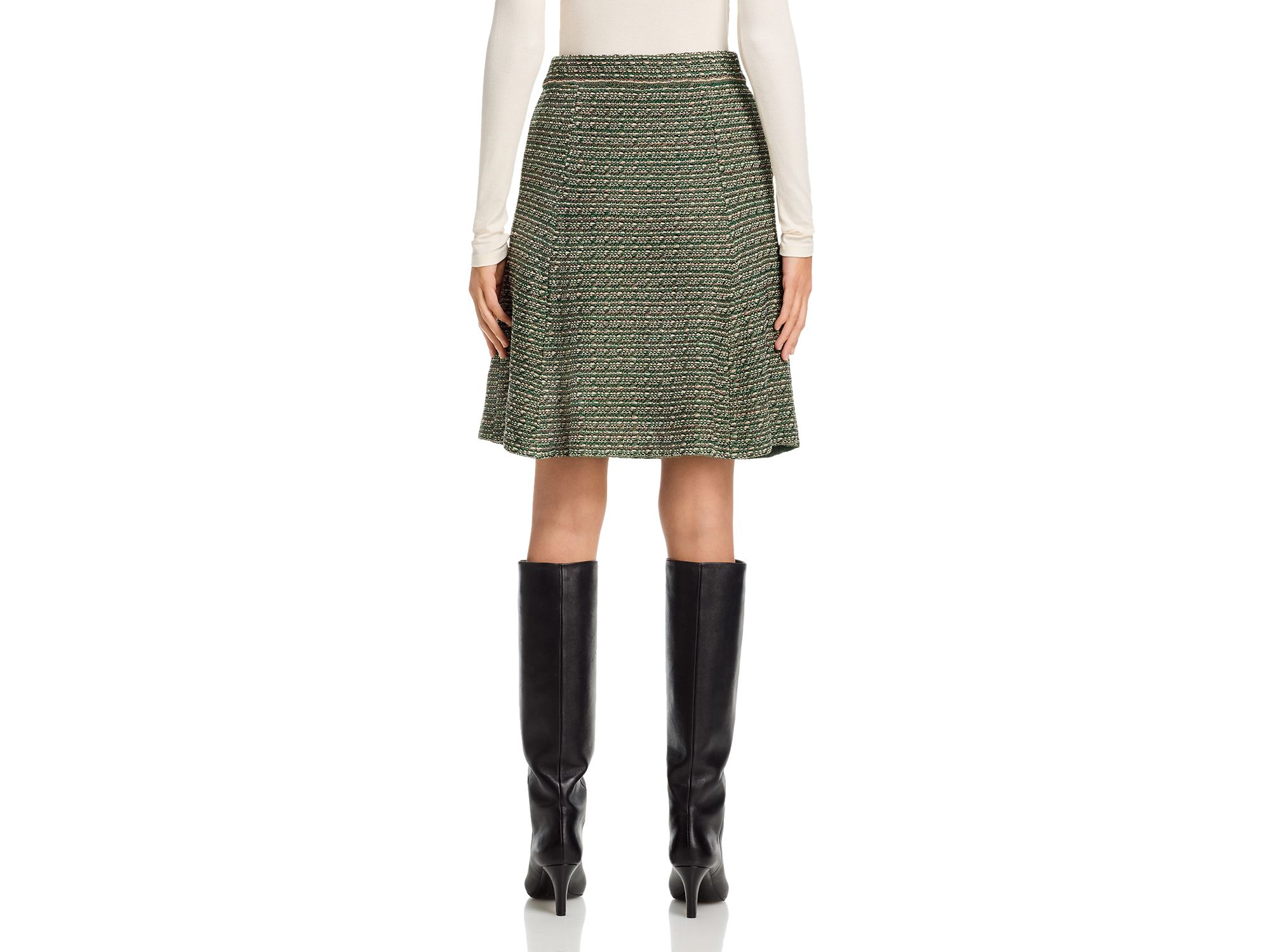 Tweed Knit Skirt — Image 3