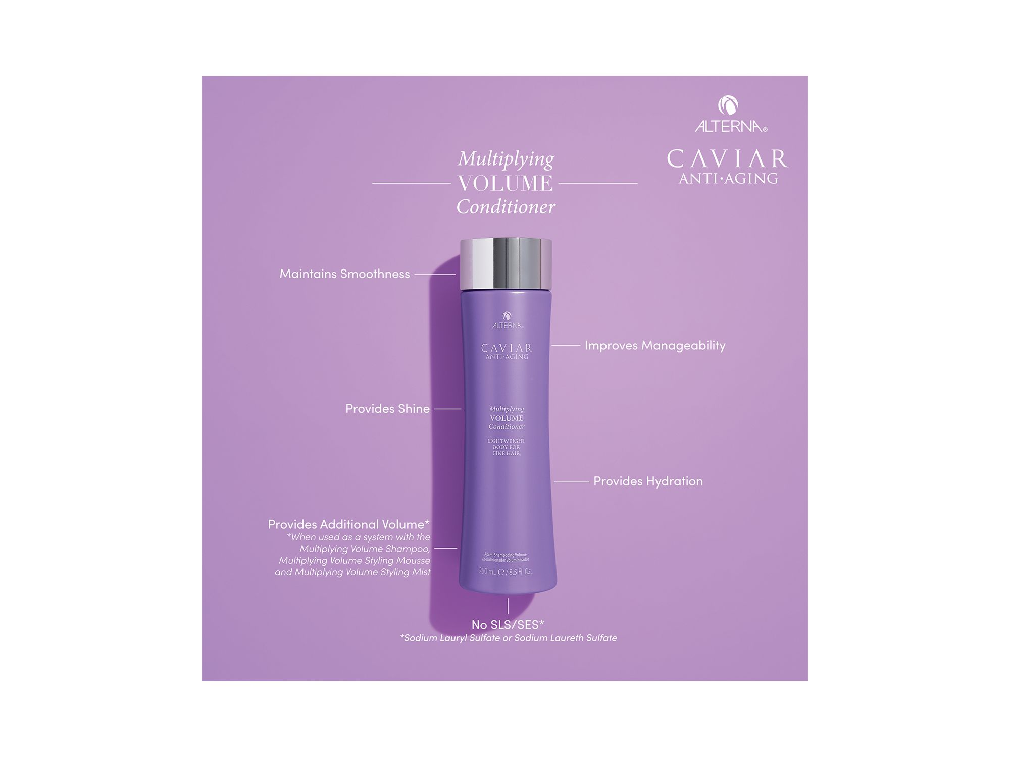 Caviar Anti-Aging Multiplying Volume Conditioner 8.5 oz. — Image 4