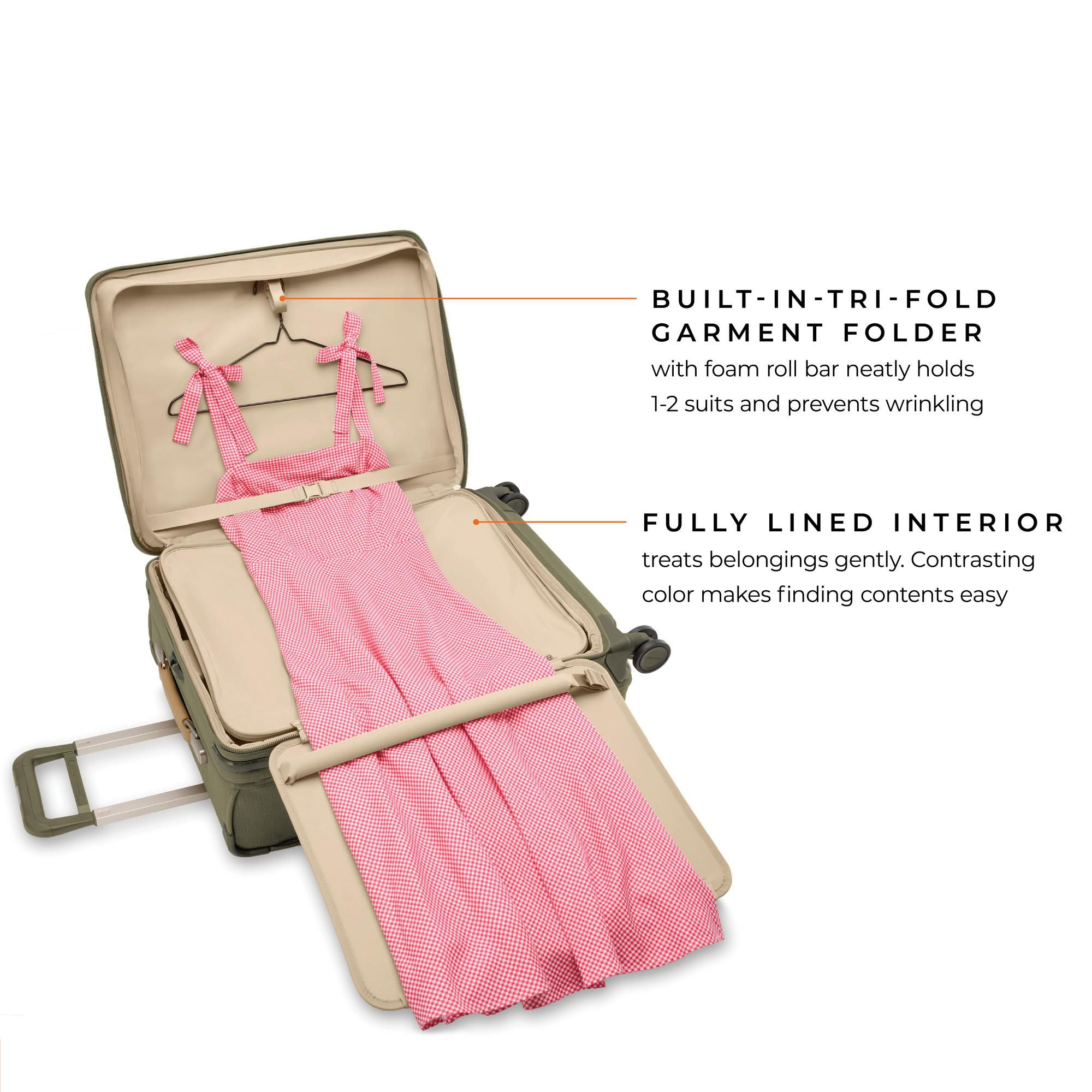 Baseline Medium Expandable Spinner Suitcase — Image 4