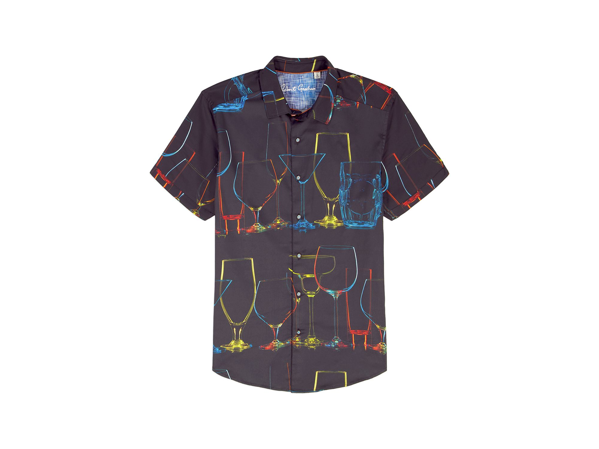 Neon Nights Short Sleeve Woven Shirt — Image 6
