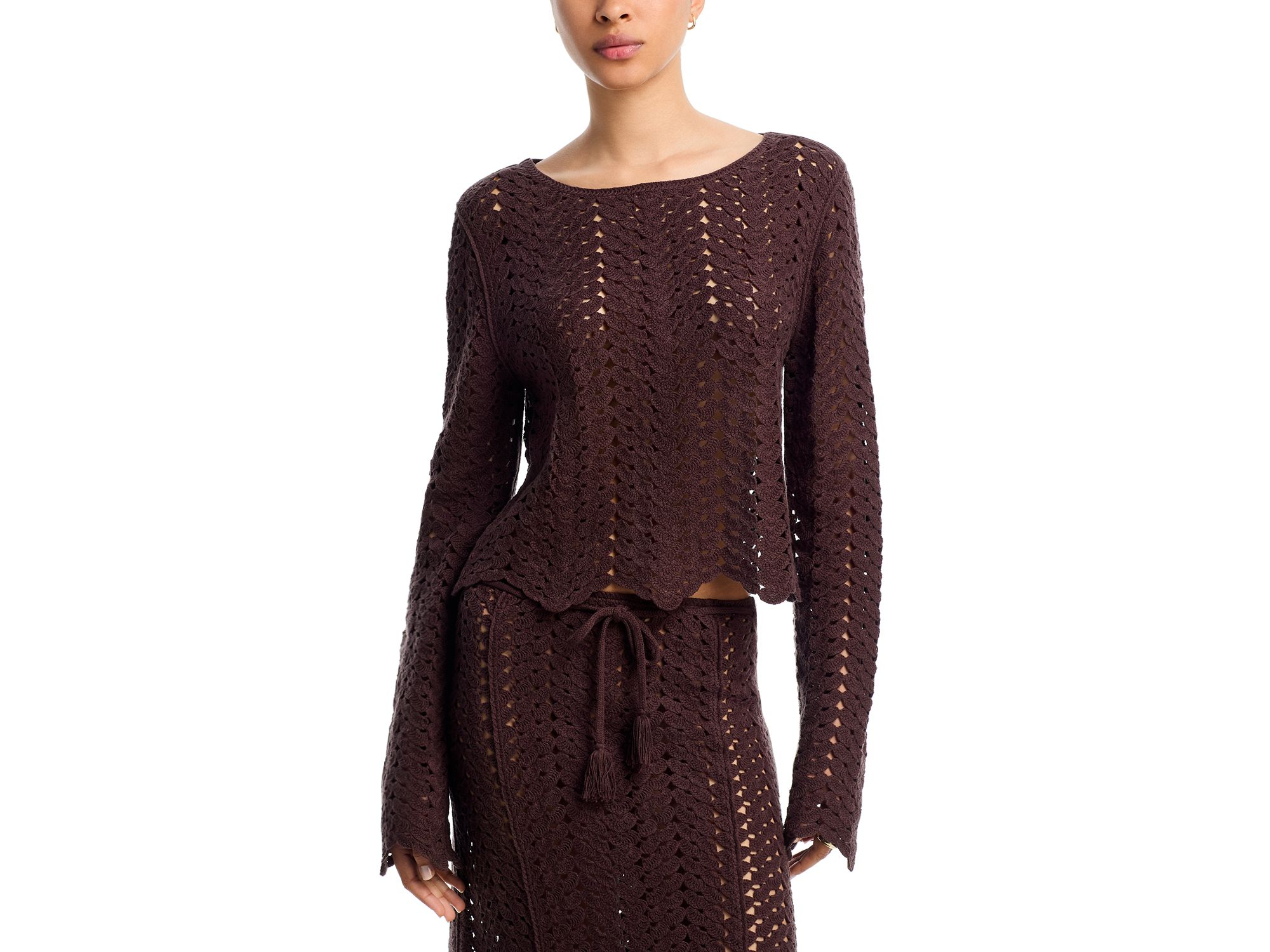 Crochet Top & Crochet Midi Skirt - Exclusive — Image 5