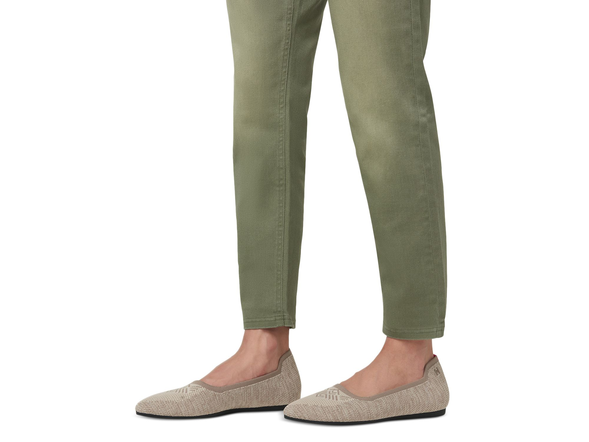 High Rise Girlfriend Denim Leggings — Image 3