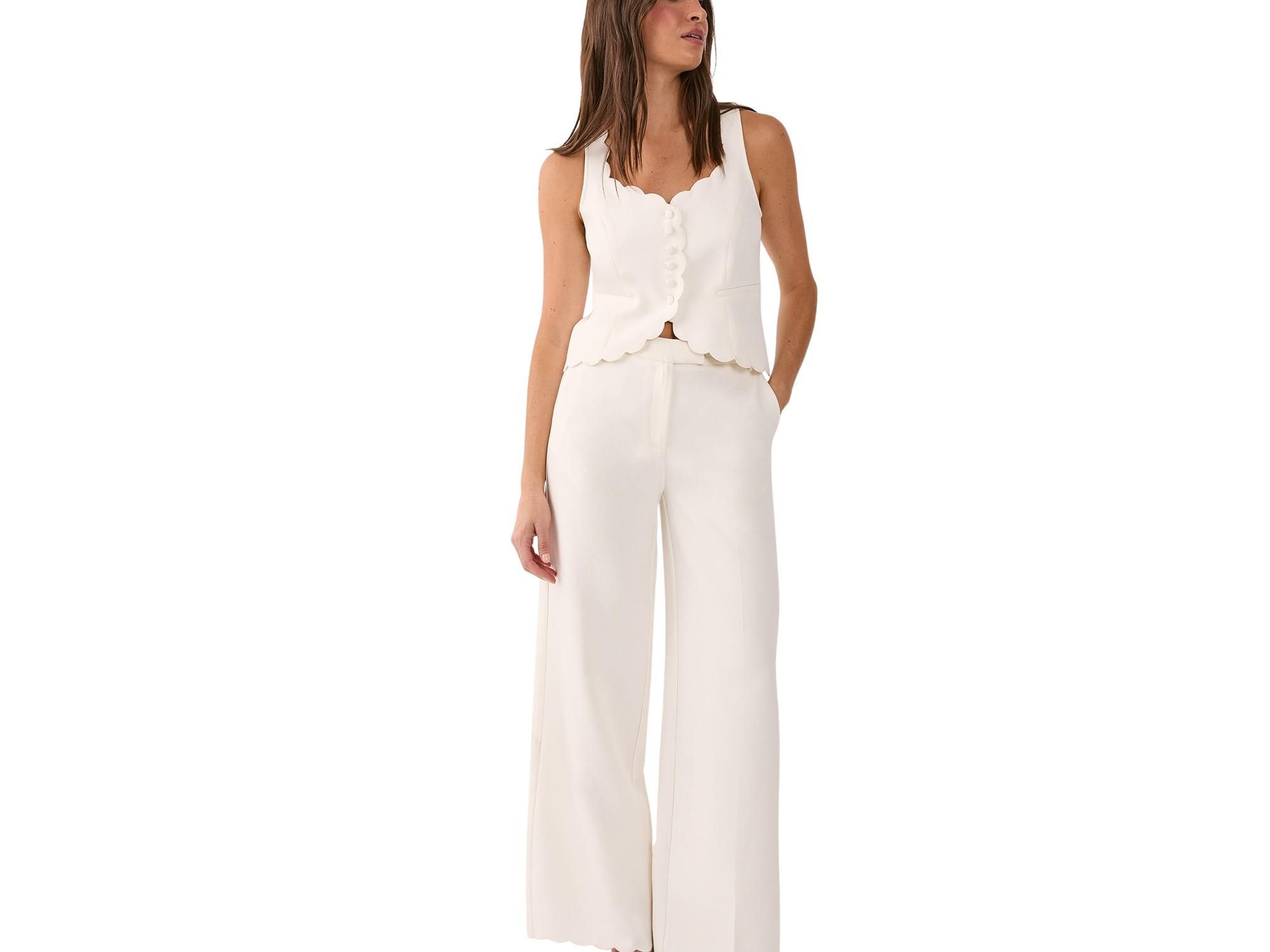 Button Front Tailored Waistcoat — Image 4