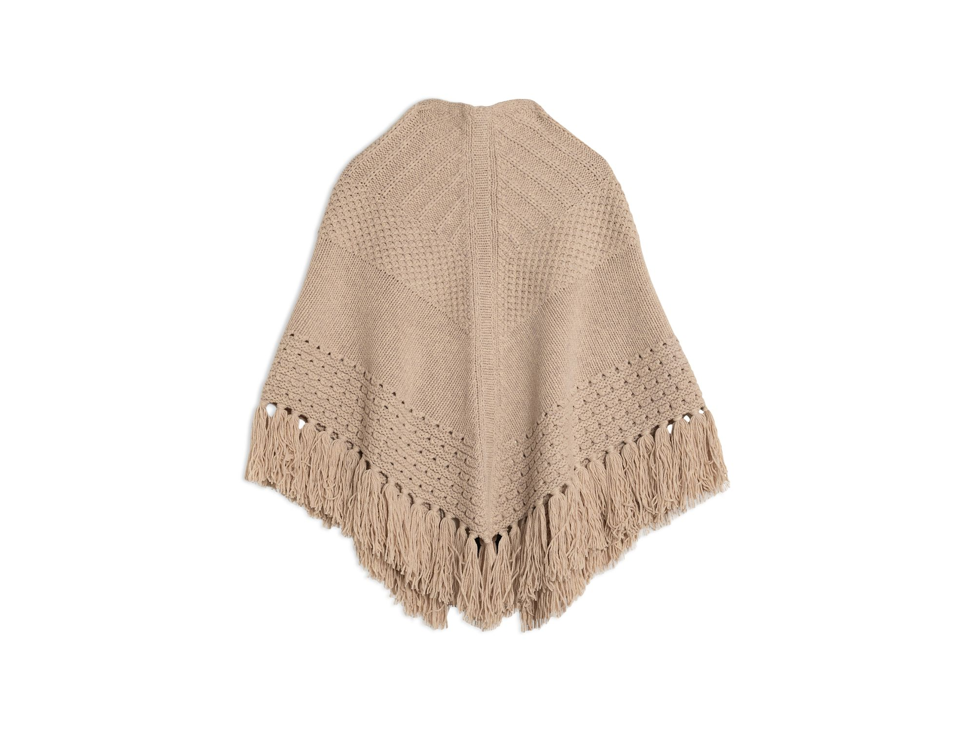 Gramercy Stitch Triangle Poncho — Image 4