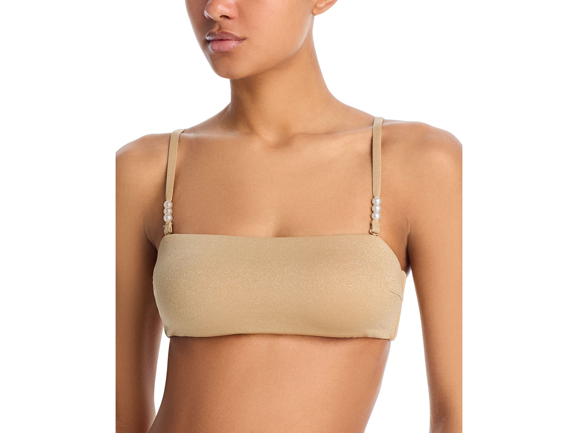Bandeau Bikini Top & Strappy Bottoms - Exclusive — Image 8