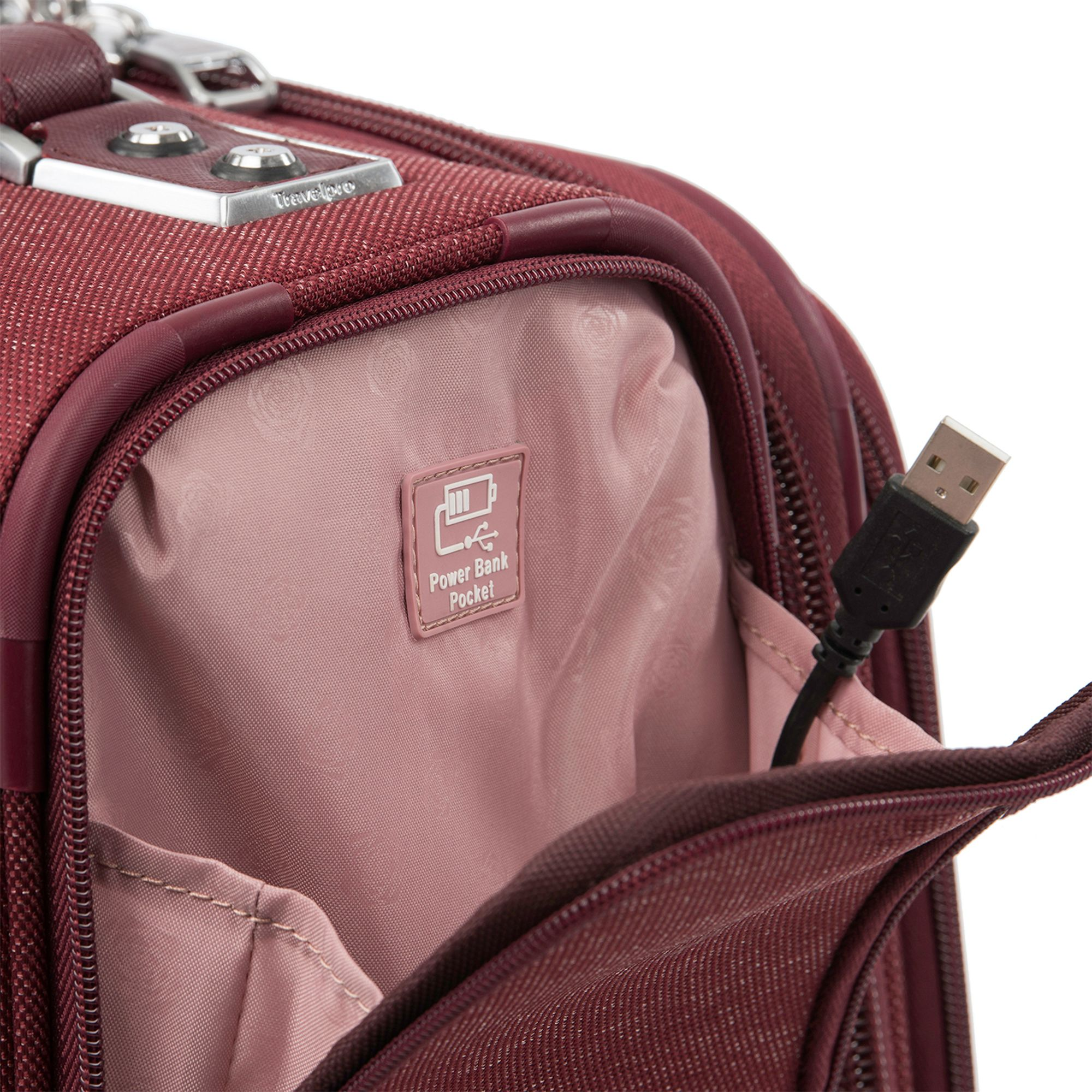 Platinum Elite 22" Expandable Carry On Rollaboard — Image 5